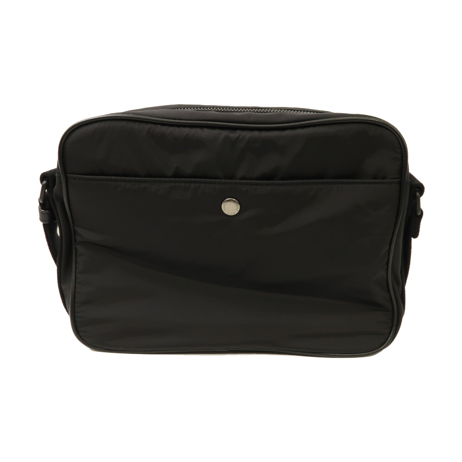 SAINT LAURENT 再生尼龍City New Camera Bag肩背袋黑色