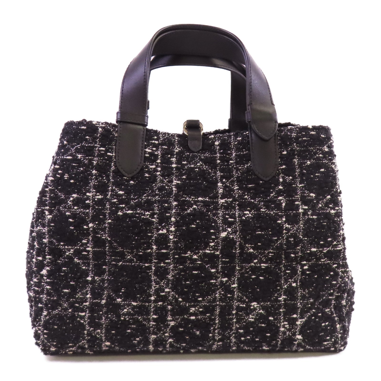 Dior 斜紋軟呢Toujours Tote金扣手挽袋
