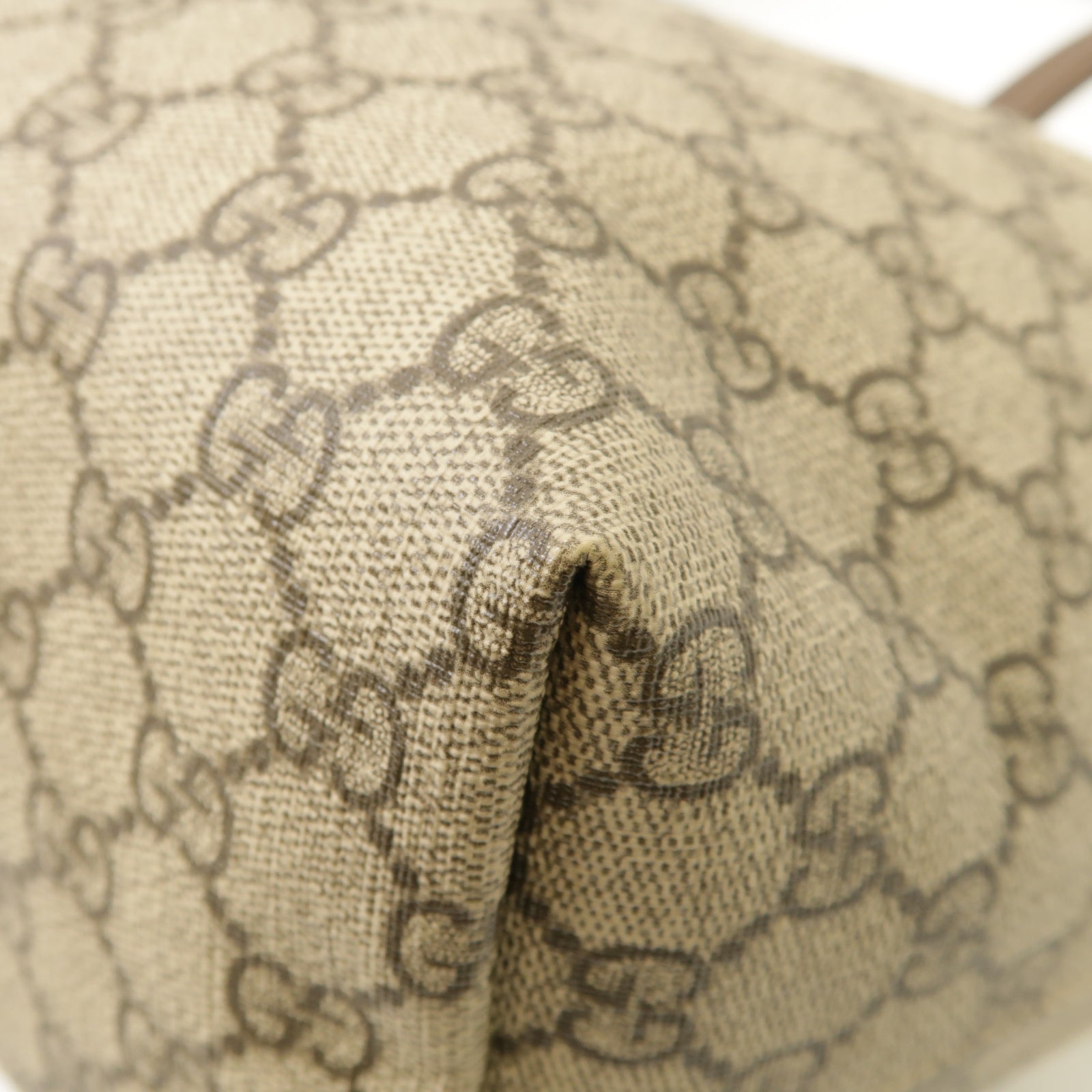 GUCCI 塗層帆布Ophidia GG Medium Tote Bag金扣手挽袋棕色