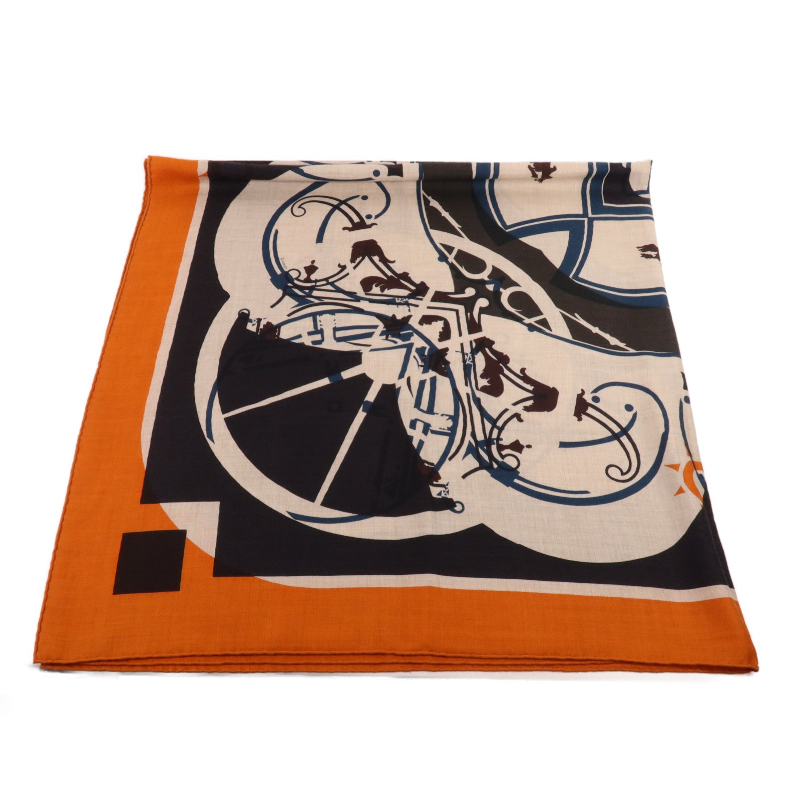 HERMES 羊絨/絲質Scarf圍巾