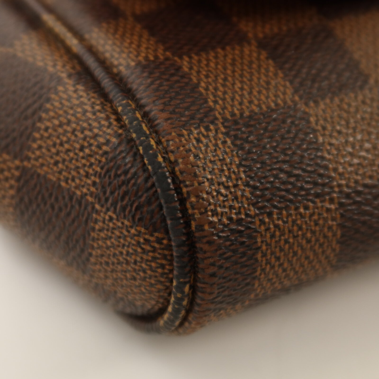 LOUIS VUITTON Damier Favorite MM金扣手挽肩背兩用袋