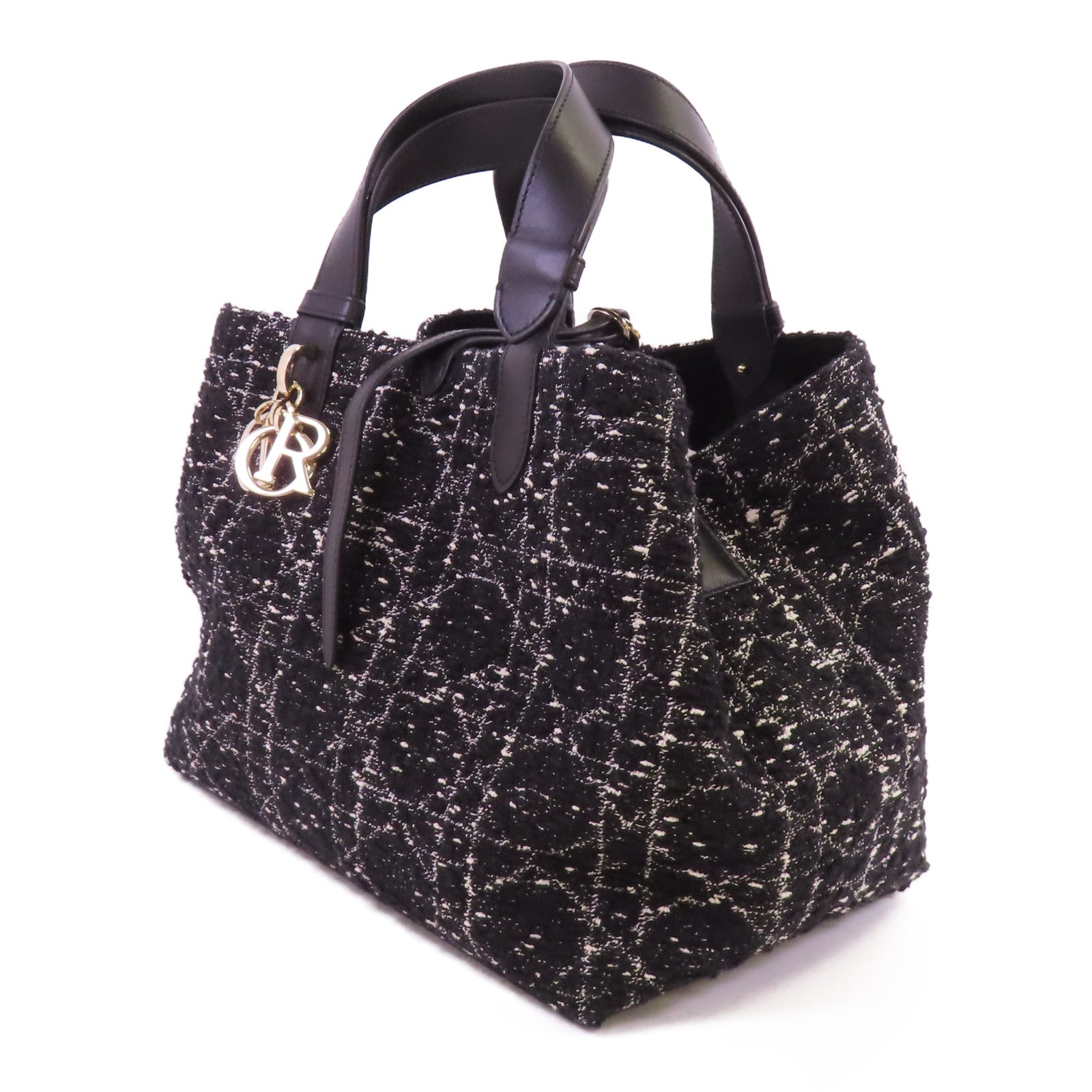 Dior 斜紋軟呢Toujours Tote金扣手挽袋