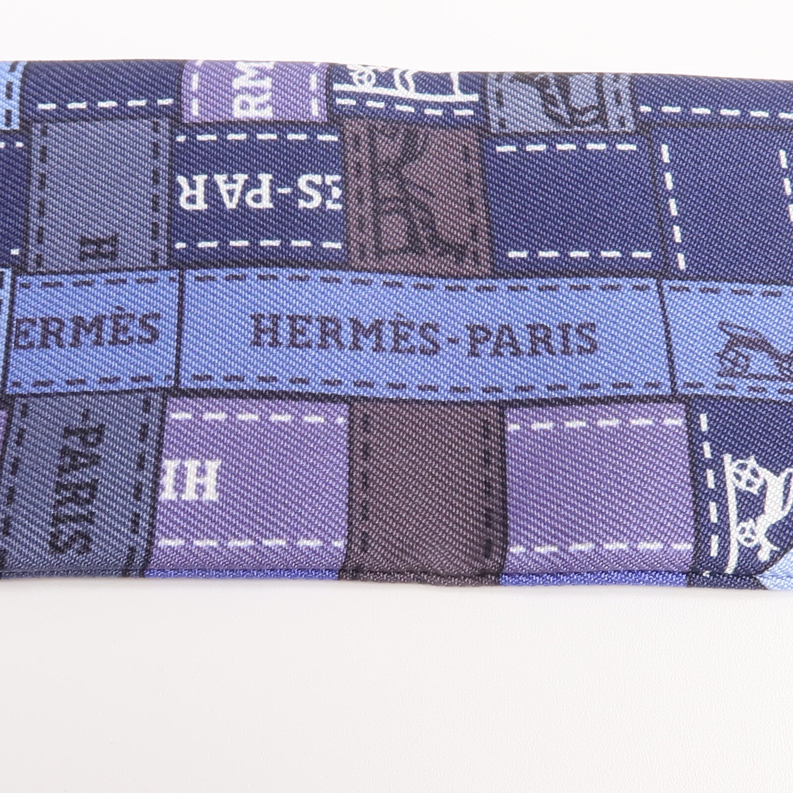 HERMES 絲質Twilly絲巾