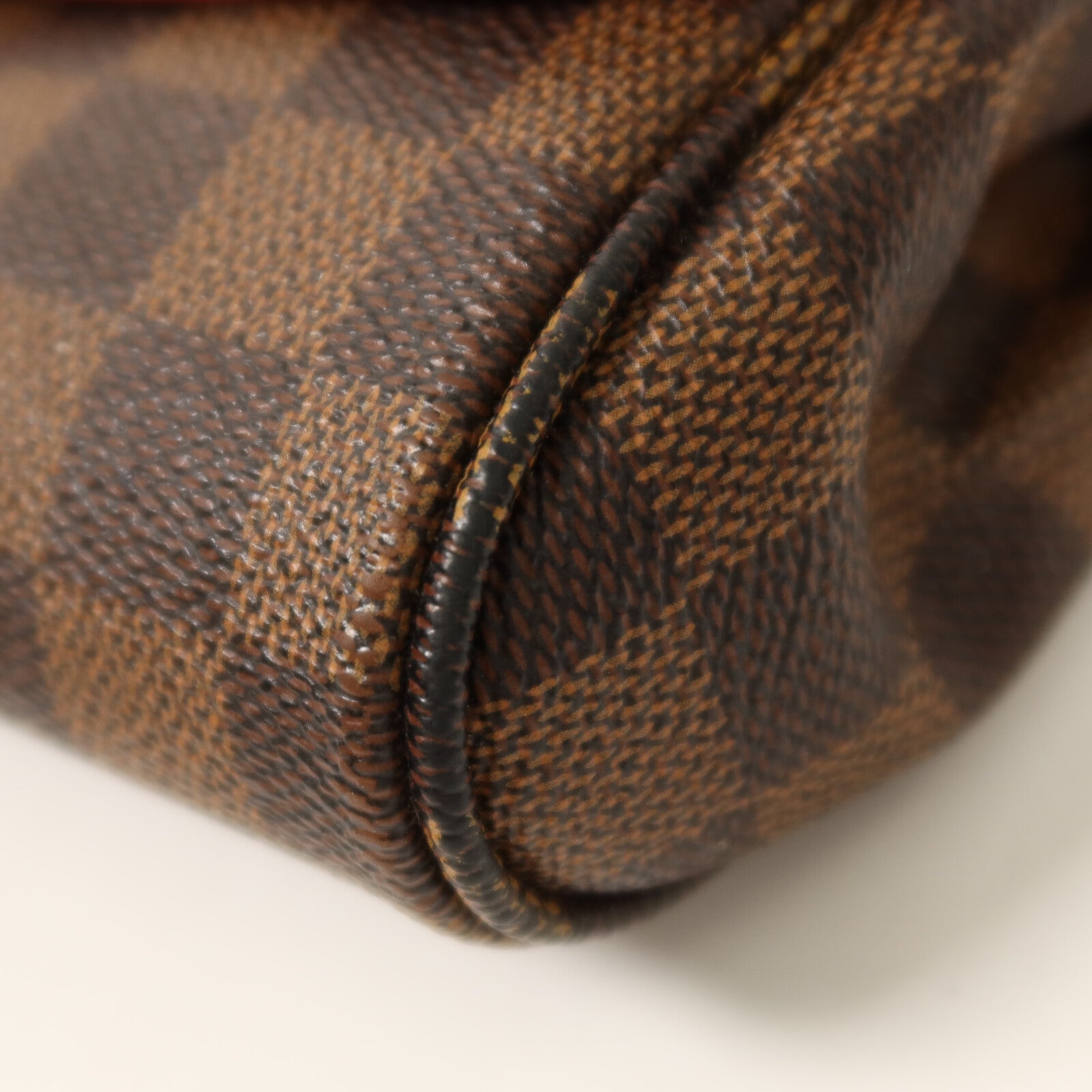 LOUIS VUITTON Damier Favorite MM金扣手挽肩背兩用袋