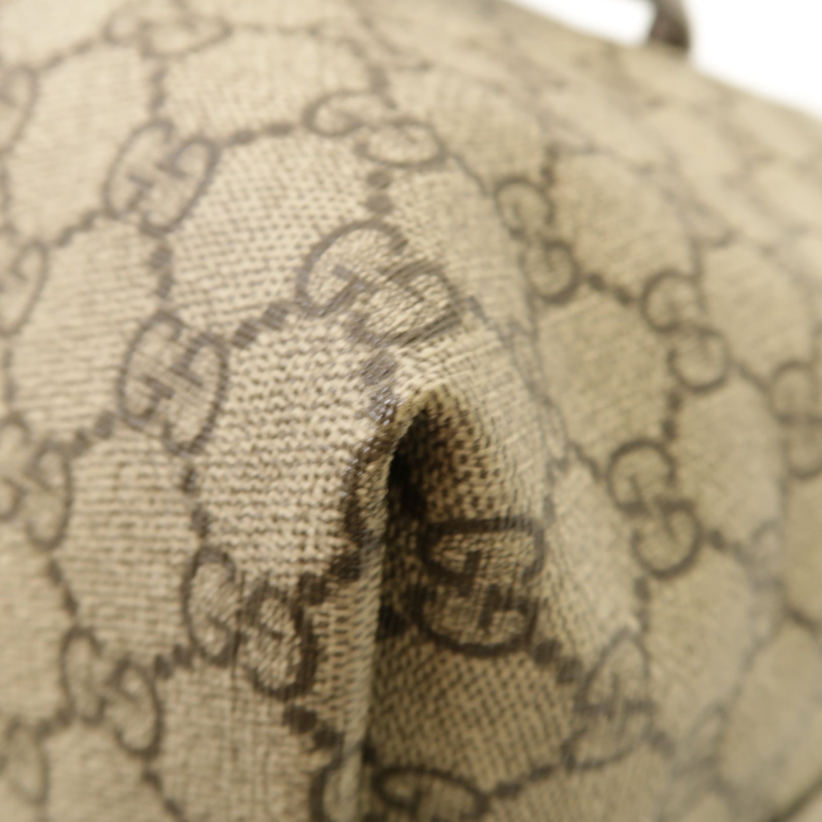 GUCCI 塗層帆布Ophidia GG Medium Tote Bag金扣手挽袋棕色