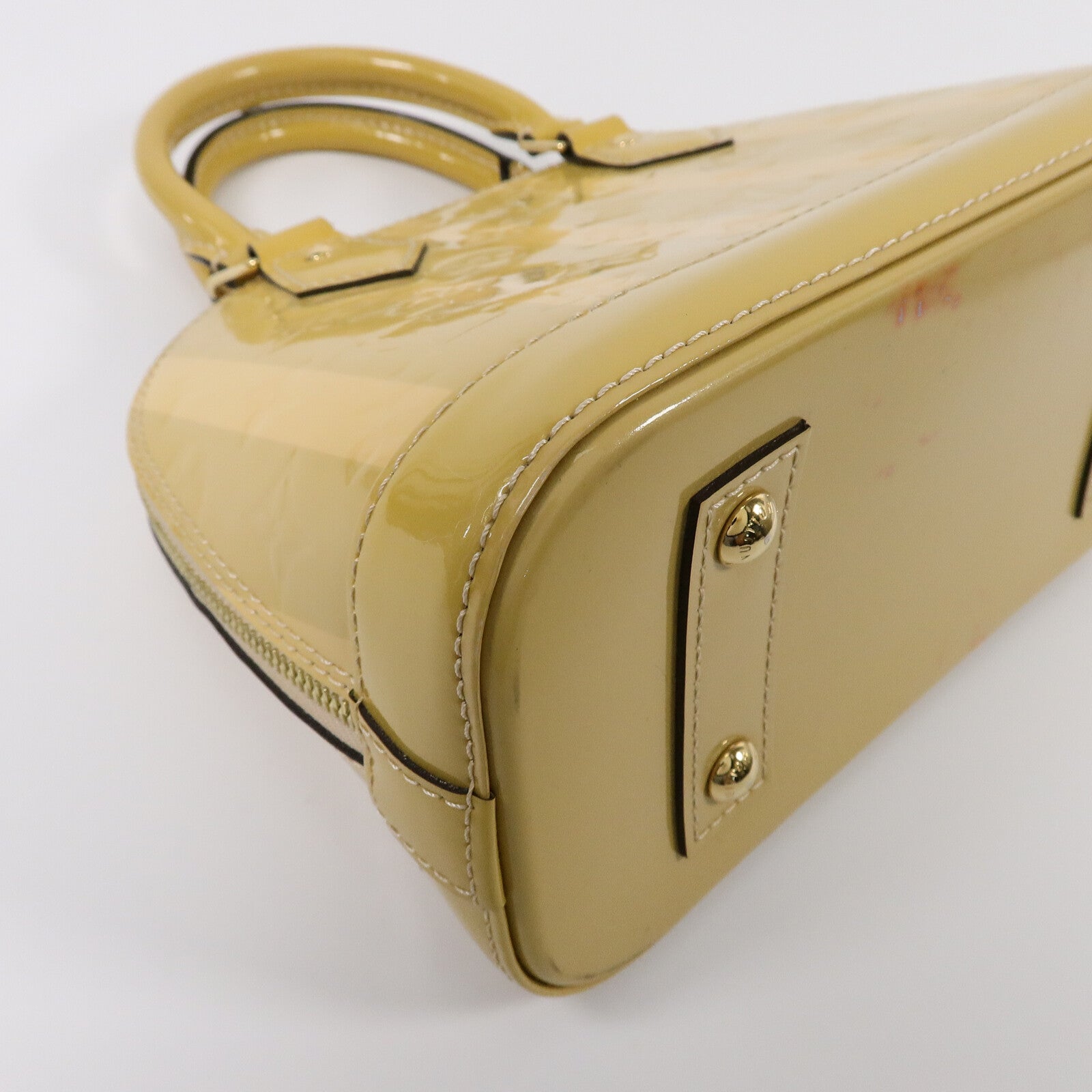 LOUIS VUITTON Monogram Vernis Alma BB手挽肩背兩用袋