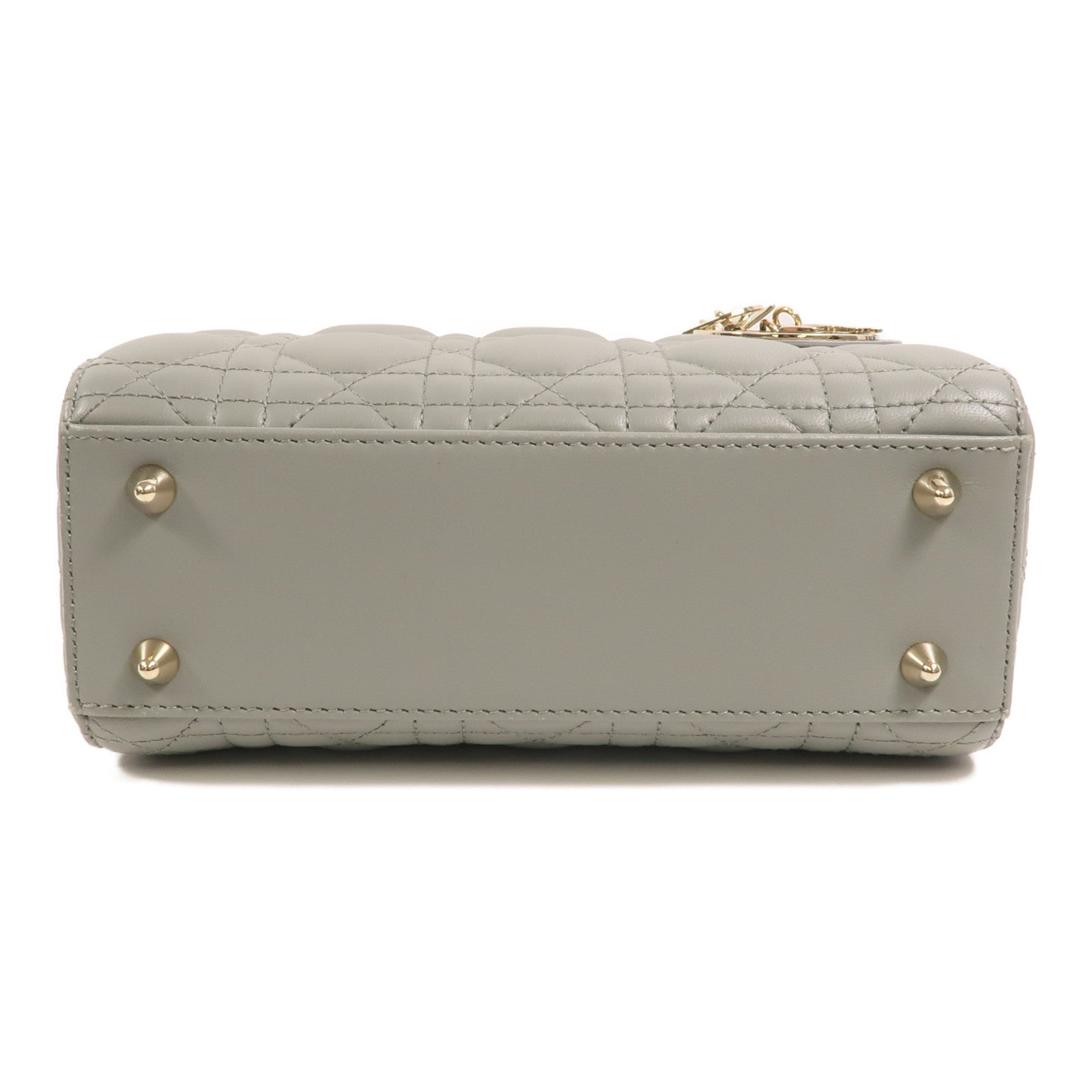 Dior 羊皮皮革Small Lady Dior My ABCDior Bag手挽肩背兩用袋