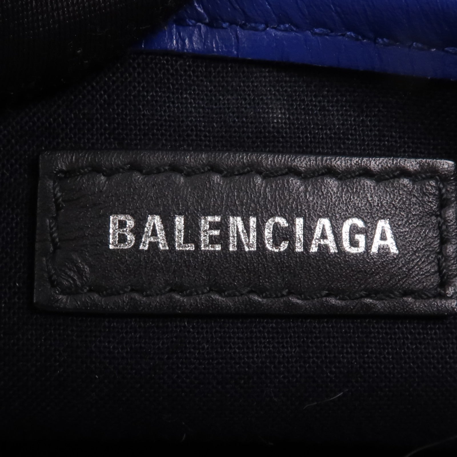 BALENCIAGA 帆布Cabas 2 Way Shoulder銀扣手挽肩背兩用袋