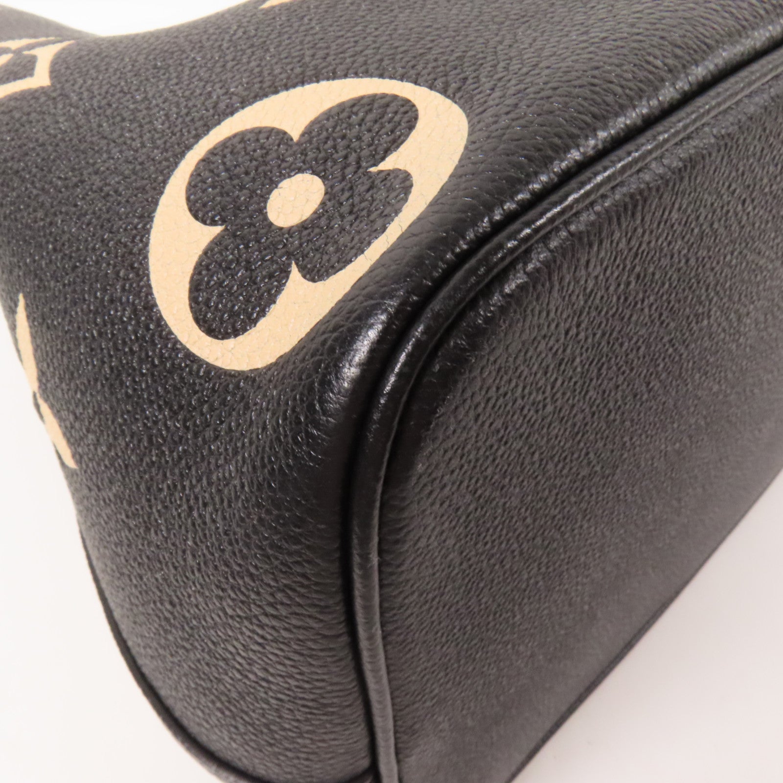 LOUIS VUITTON Monogram Empreinte Bicolor Neo Noe MM金扣手挽肩背兩用袋