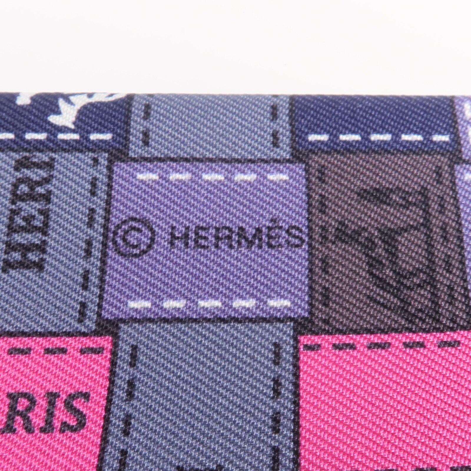 HERMES 絲質Twilly絲巾