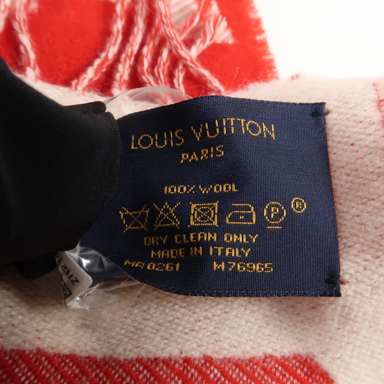 LOUIS VUITTON 羊絨Cashmere Muffler圍巾