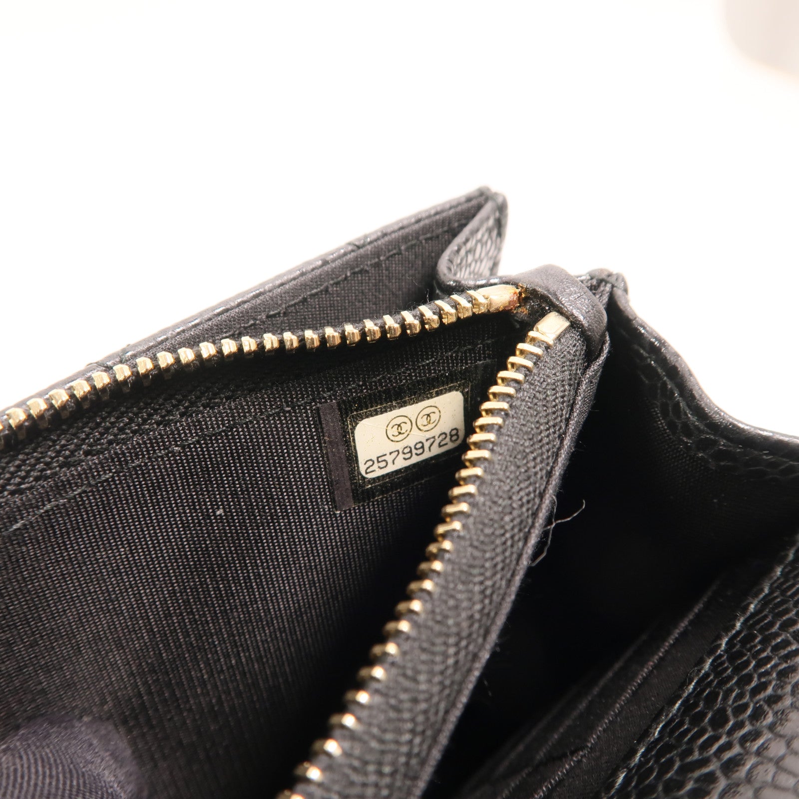 CHANEL 牛皮皮革Chain Shoulder金扣鏈帶肩背袋