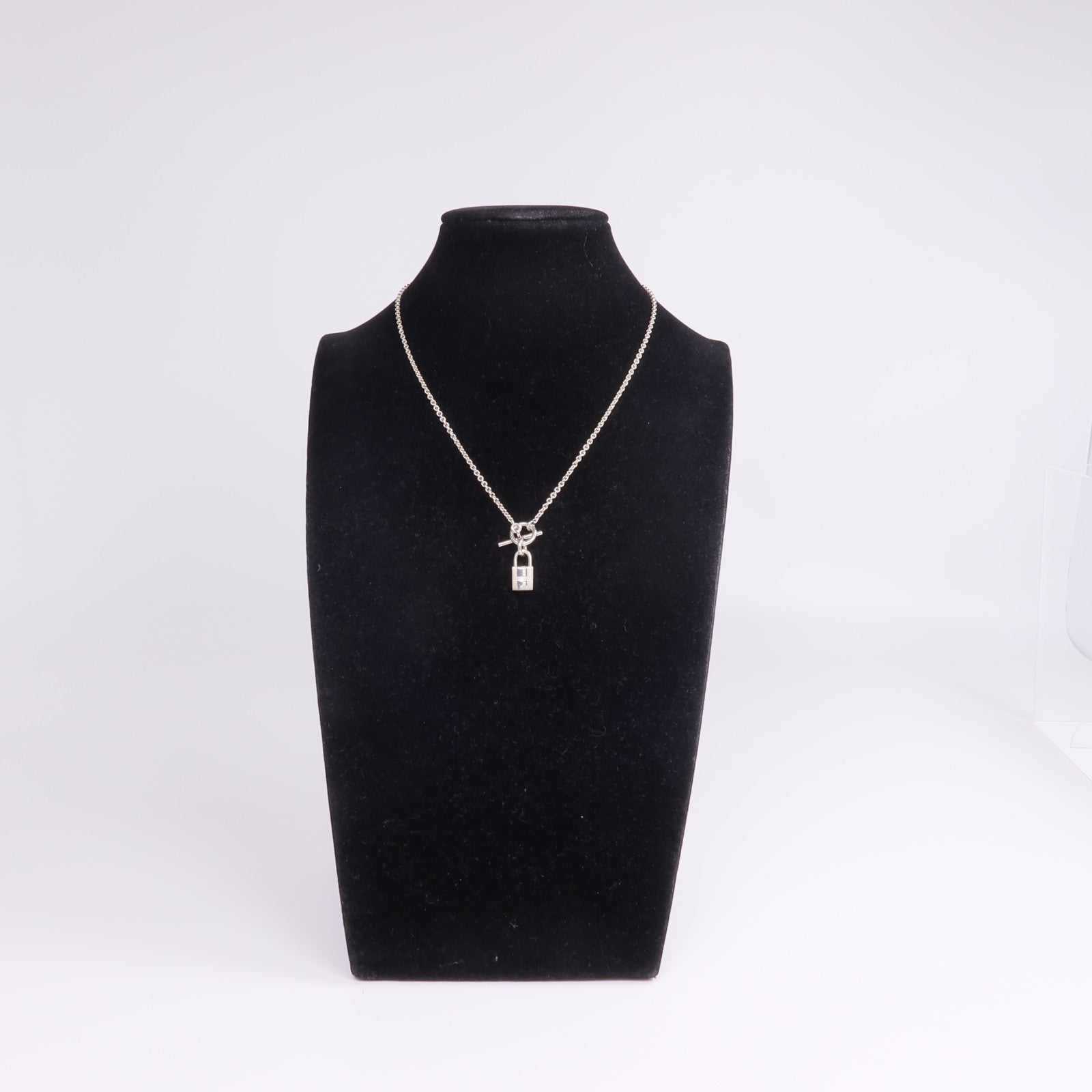 HERMES 925純銀Kelly Cadenas Pendant項鍊