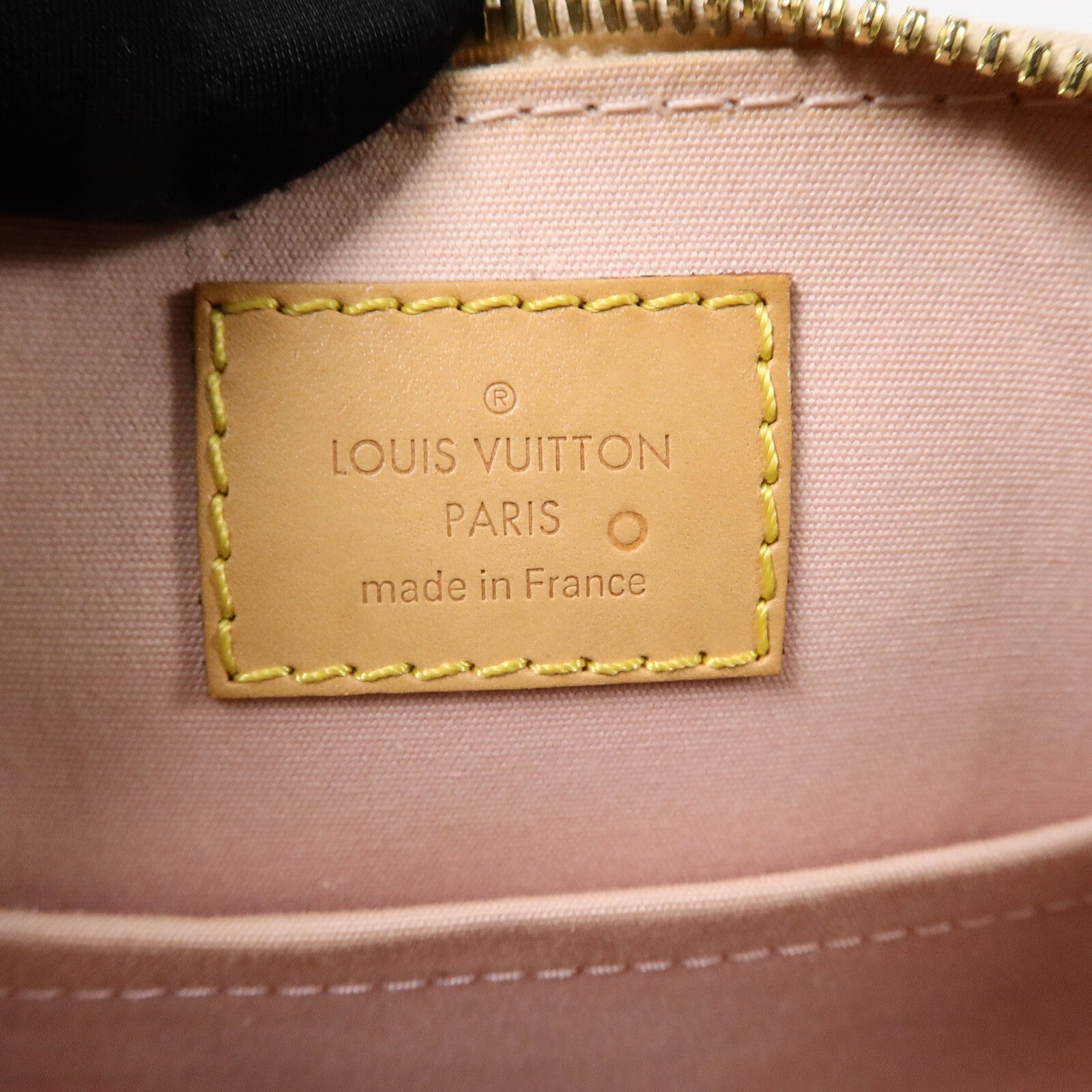 LOUIS VUITTON Monogram Vernis Alma BB手挽肩背兩用袋