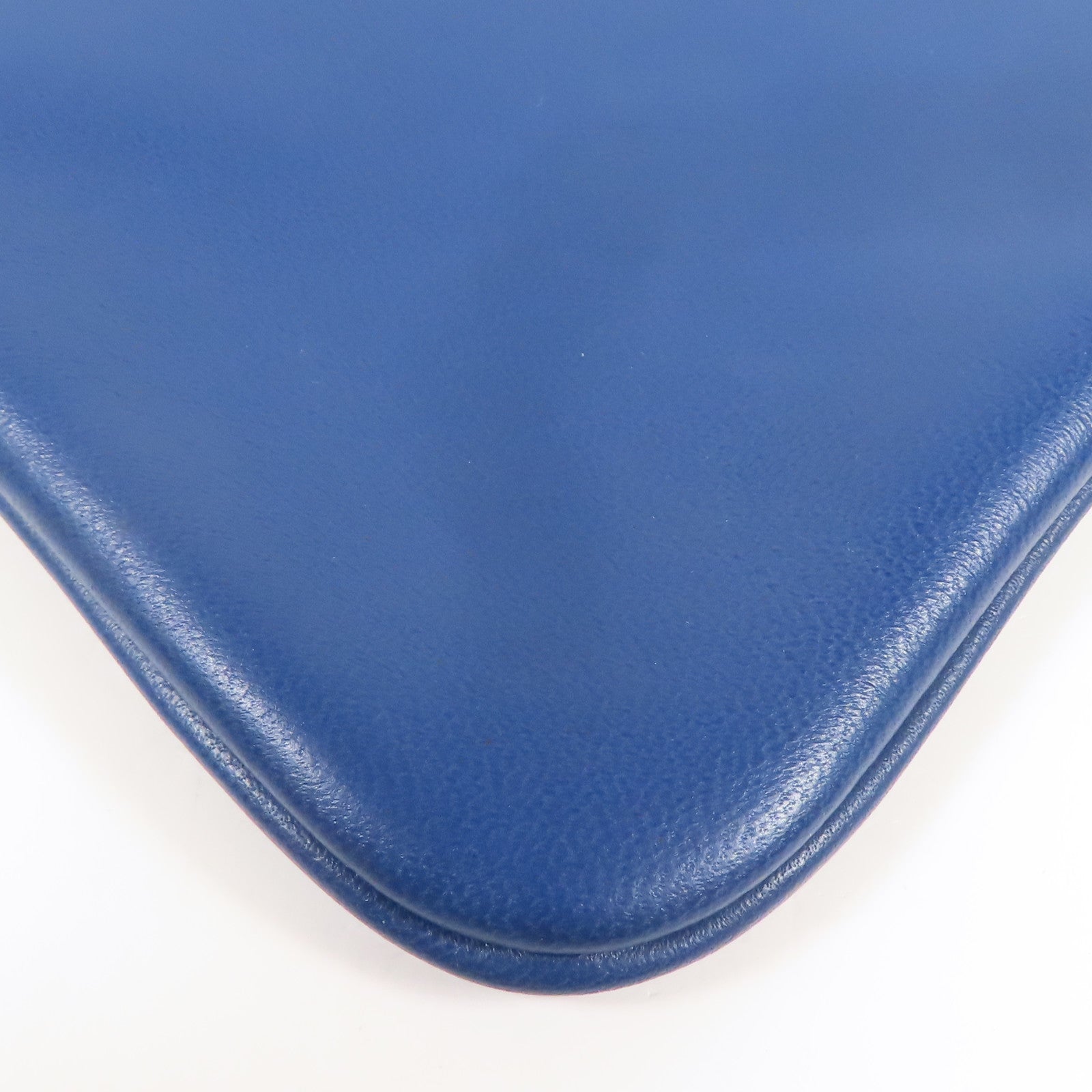 HERMES Swift皮革Aline Mini銀扣肩背袋Deep Blue