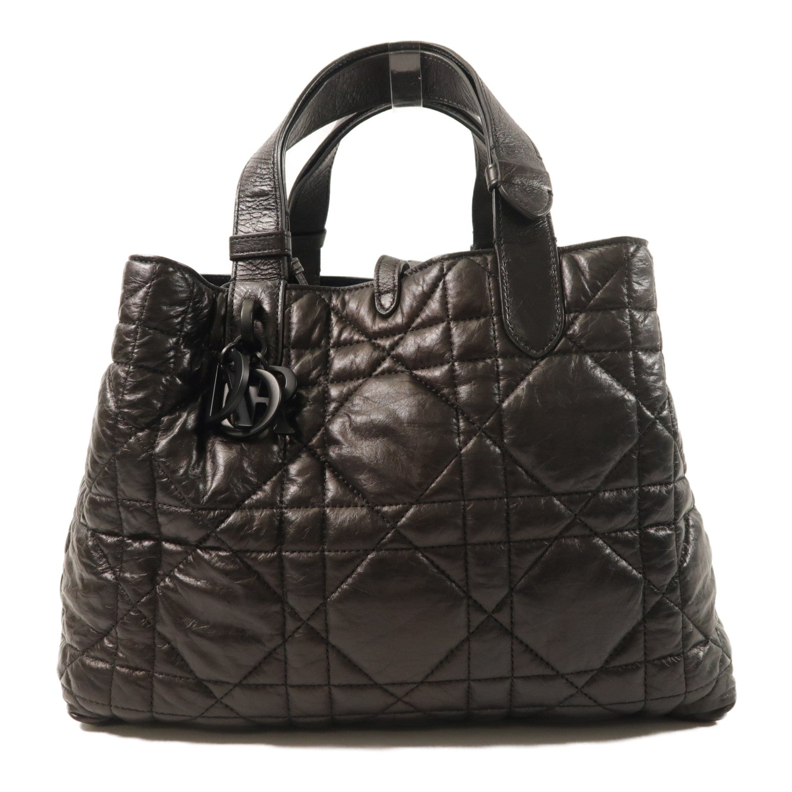 Dior 牛皮皮革Toujours Medium So Black手挽袋/肩背袋