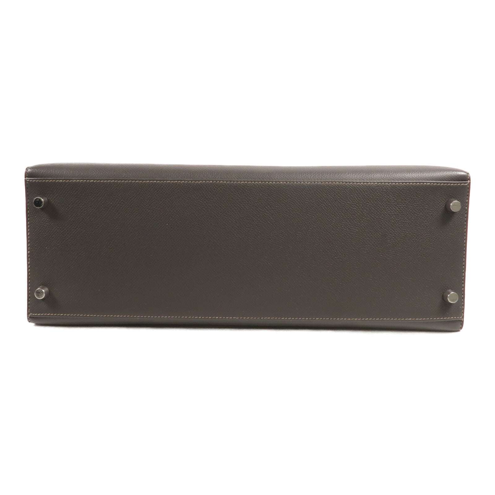 HERMES Epsom皮革Kelly 35手挽肩背兩用袋Graphite