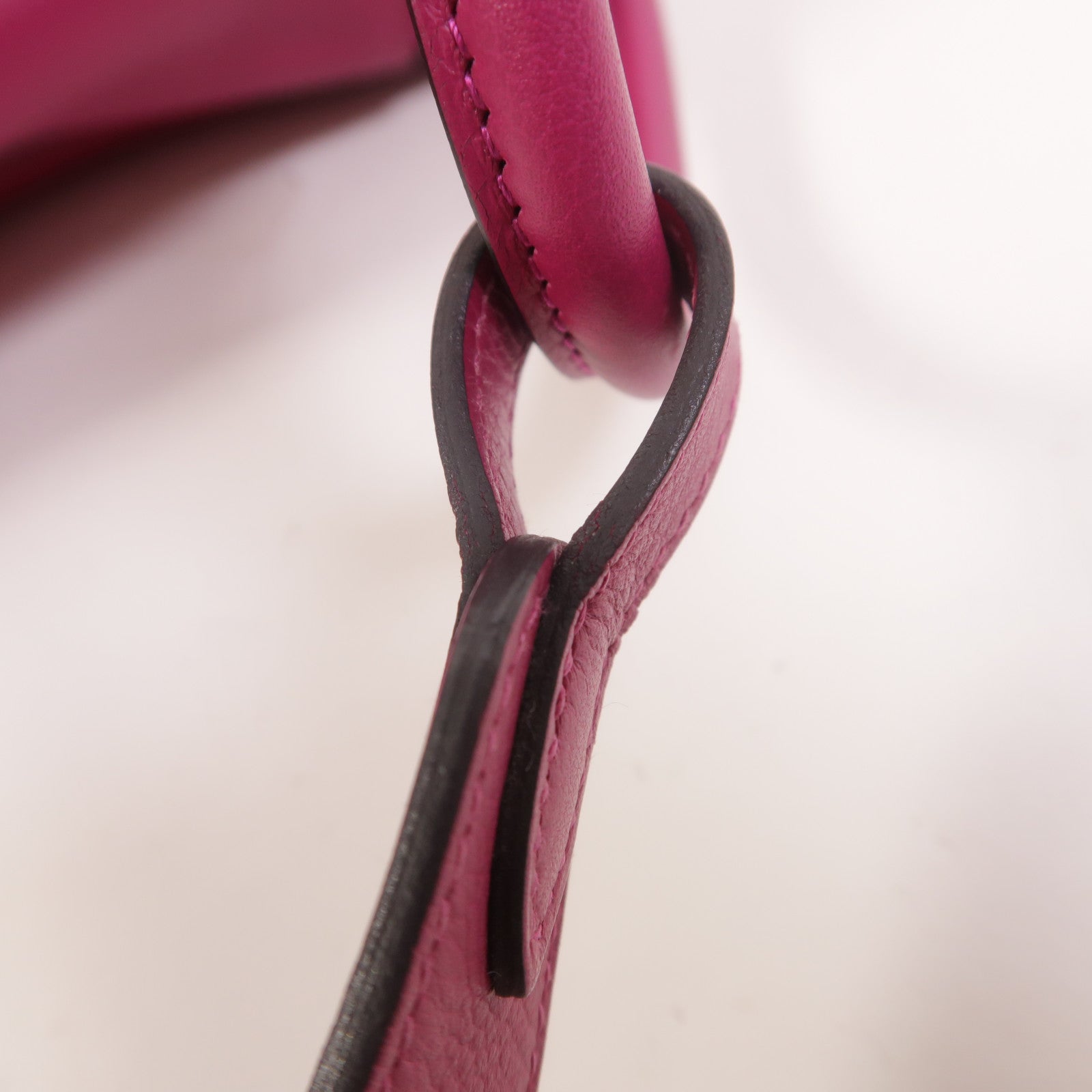 HERMES Evercolor皮革Lindy 26手挽肩背兩用袋Rose Pourpre