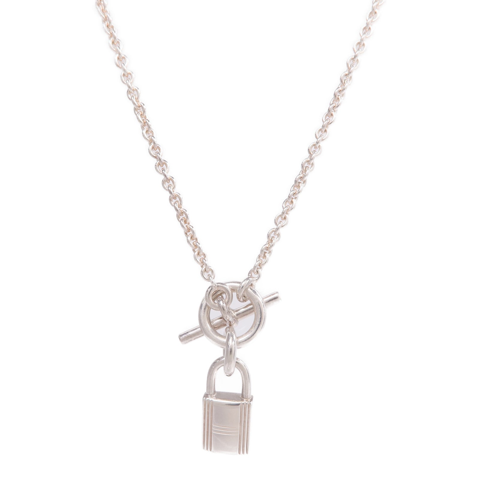 HERMES 925純銀Kelly Cadenas Pendant項鍊