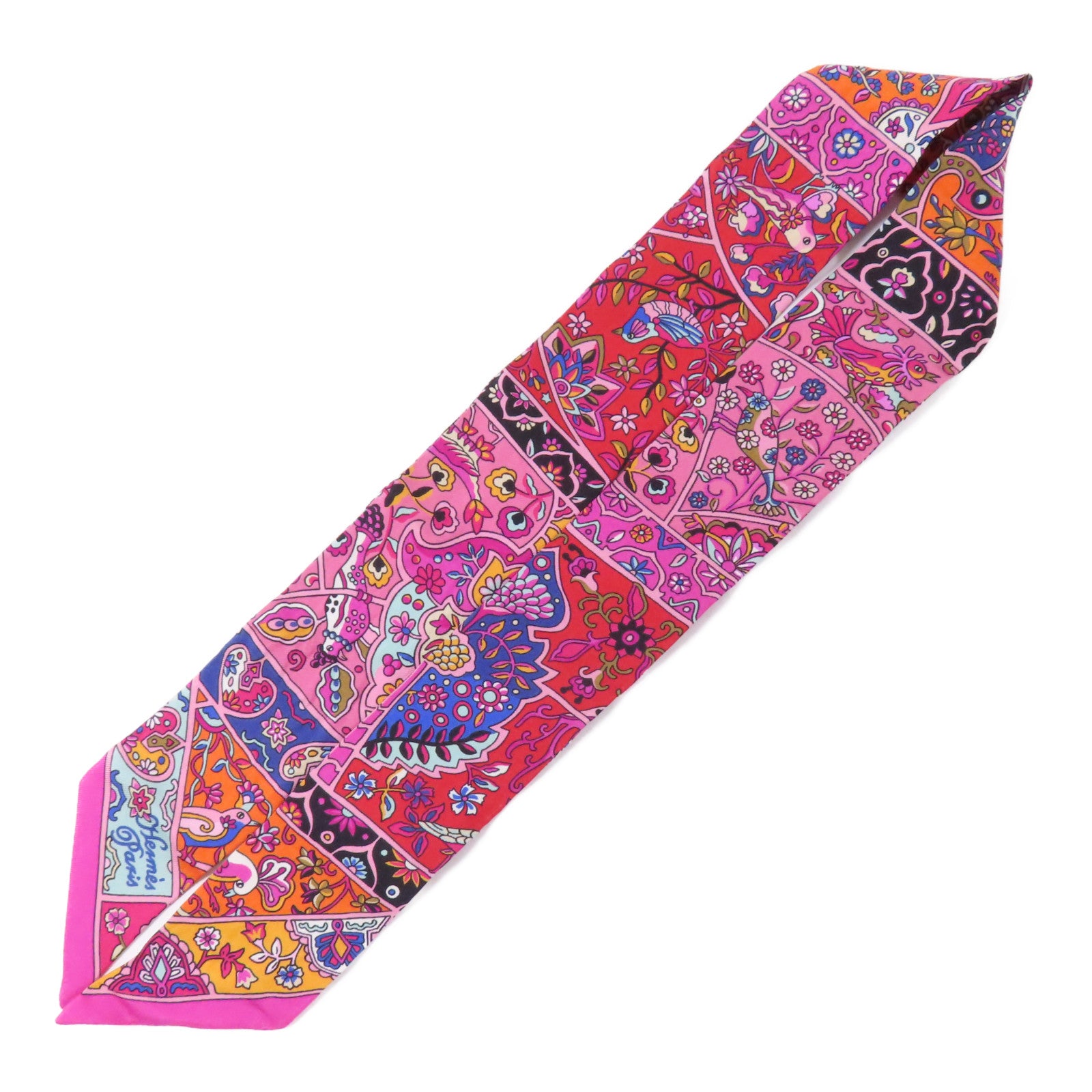 HERMES 絲質Twilly絲巾