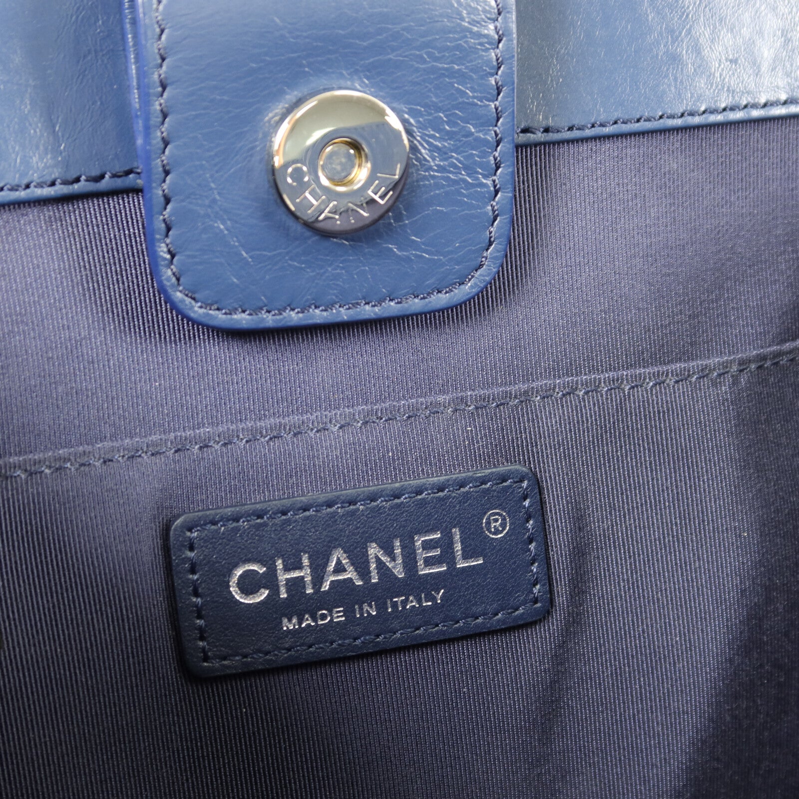 CHANEL 牛皮皮革Chain Shoulder Bag鏈帶肩背袋
