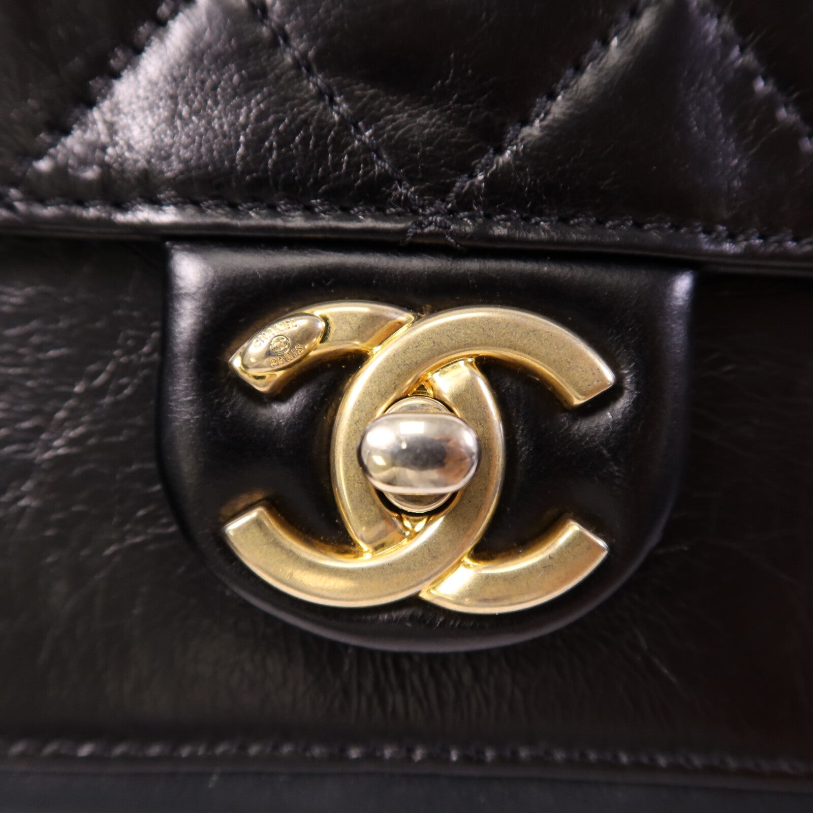 CHANEL 【激減優惠】牛皮皮革Chain Shoulder Bag金扣鏈帶肩背袋