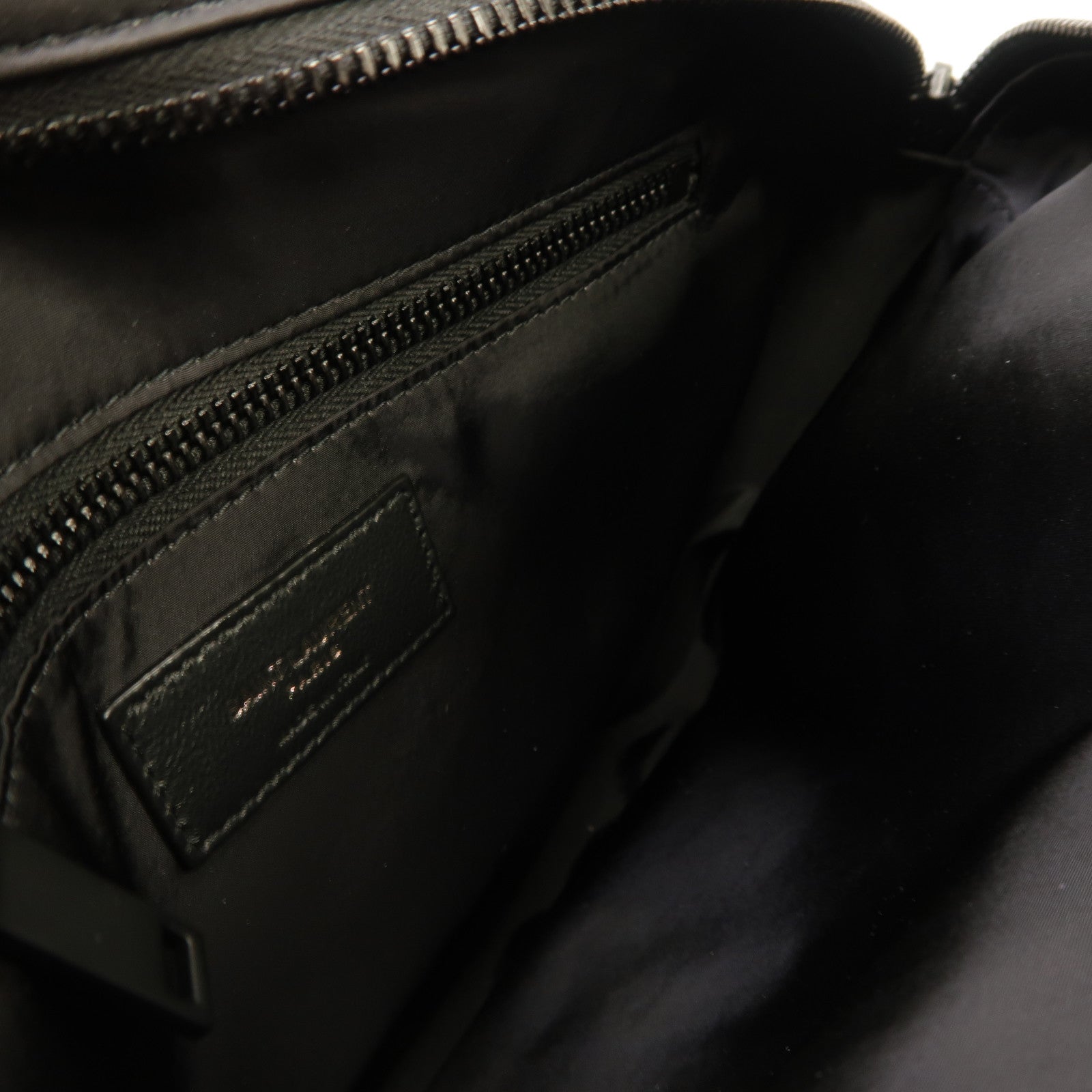 SAINT LAURENT 再生尼龍City New Camera Bag肩背袋黑色