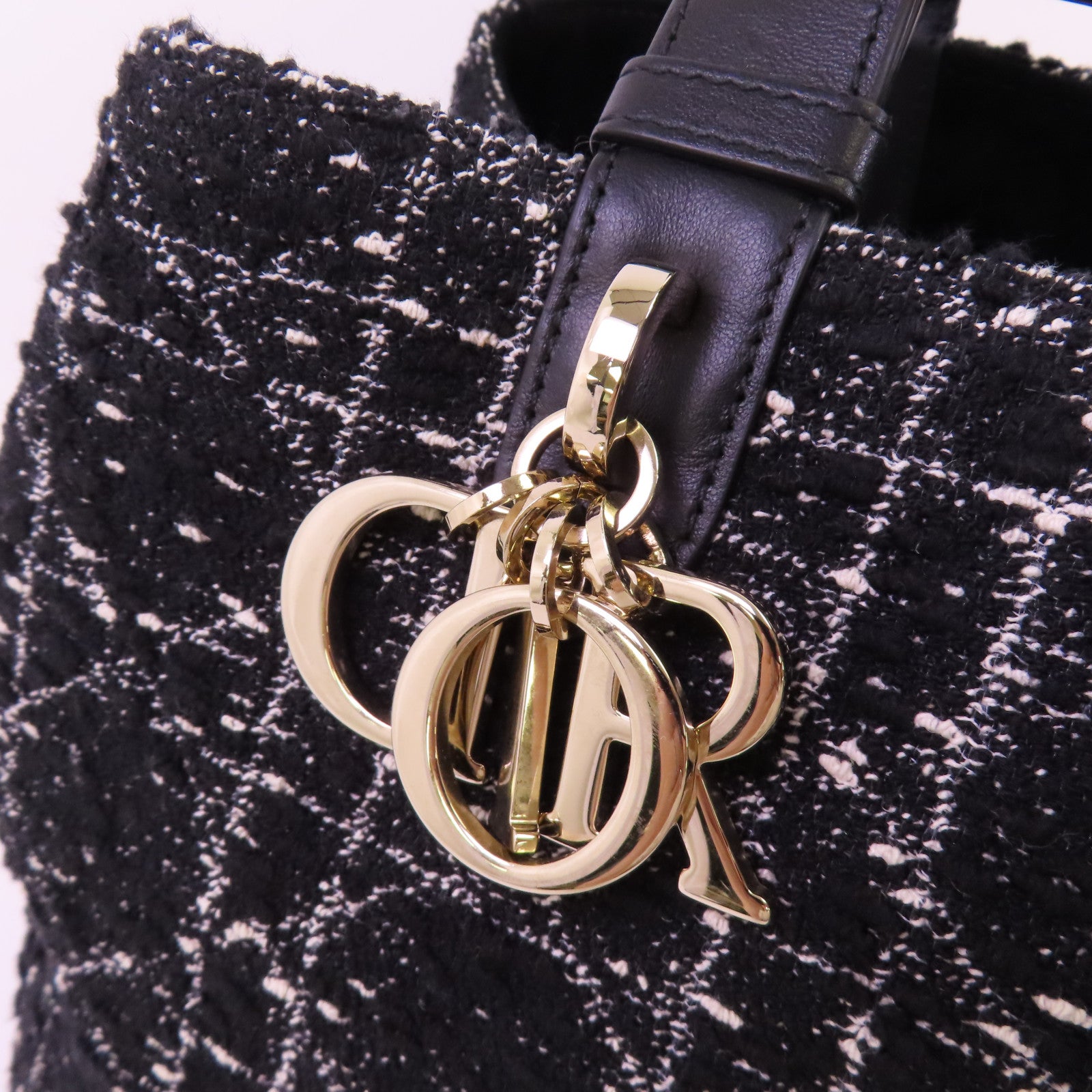 Dior 斜紋軟呢Toujours Tote金扣手挽袋