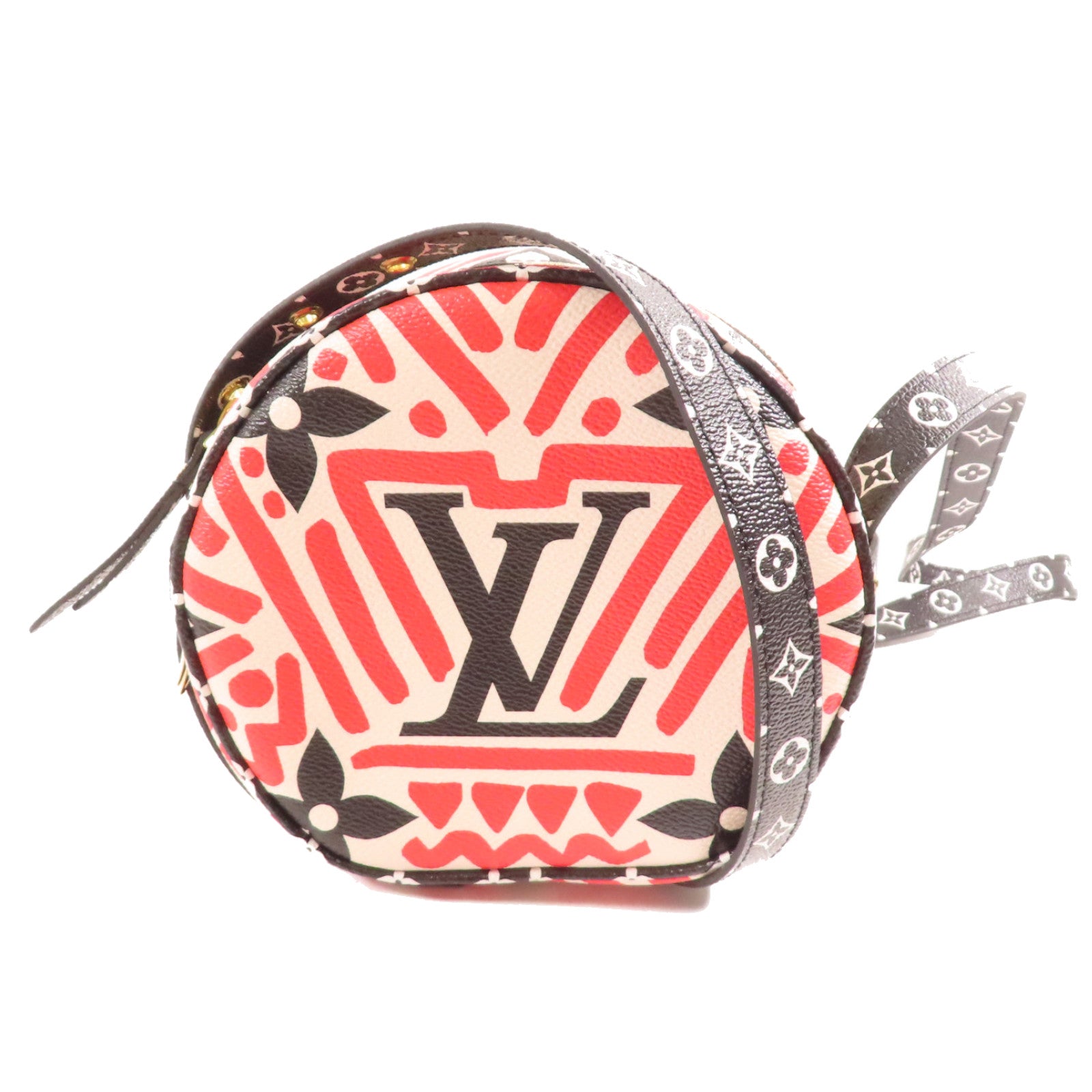 LOUIS VUITTON Monogram Giant Boite Chapeau金扣肩背袋