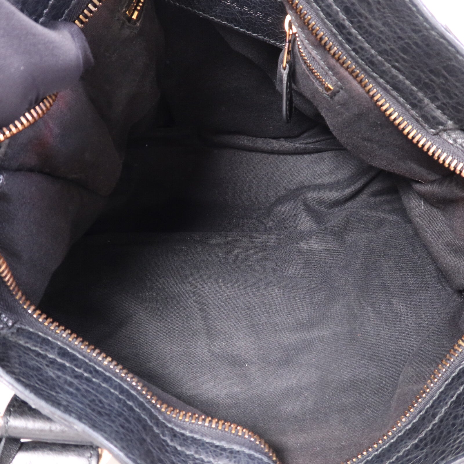BALENCIAGA 羊皮皮革Giant City金扣手挽肩背兩用袋