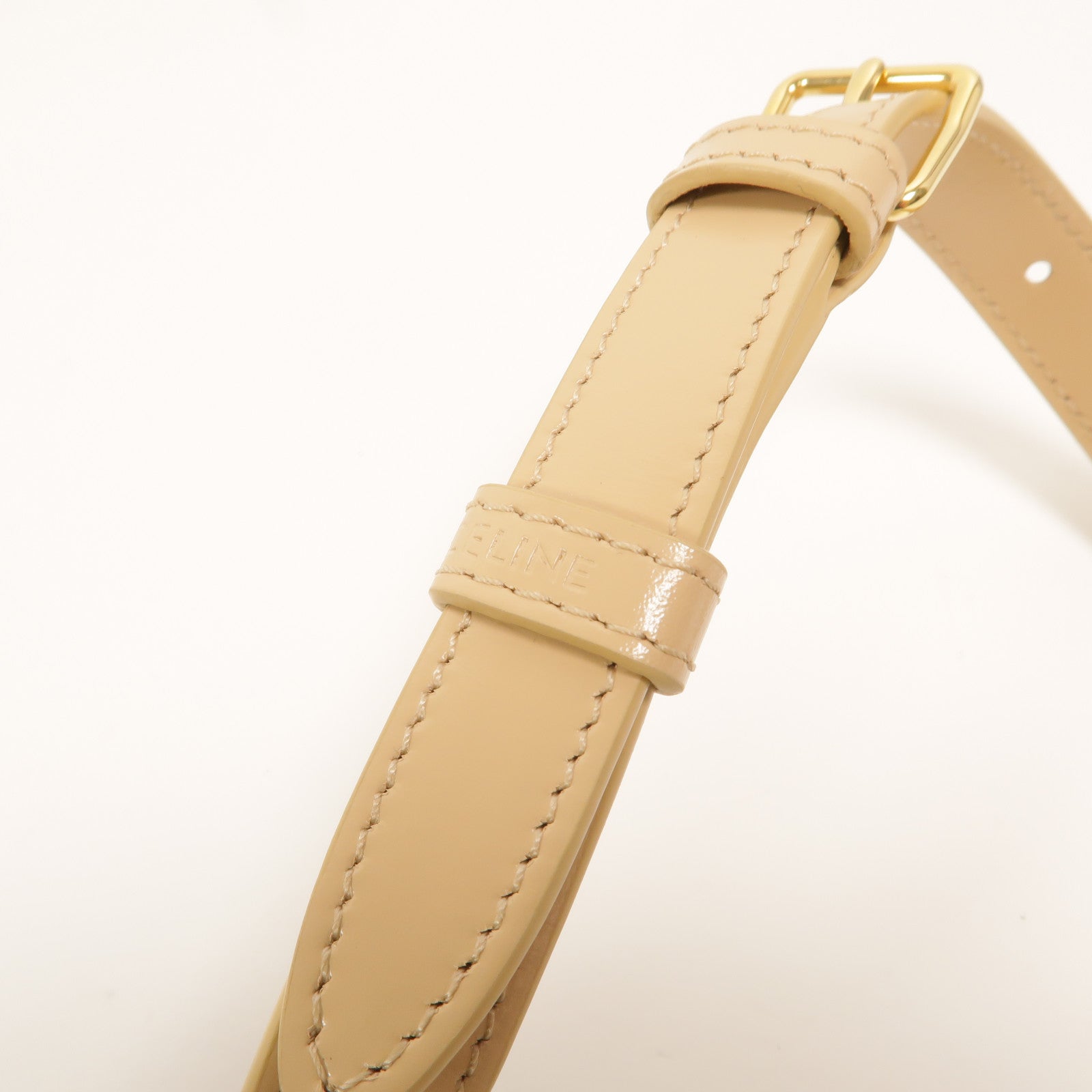 CELINE 牛皮皮革Teen Triomphe肩背袋