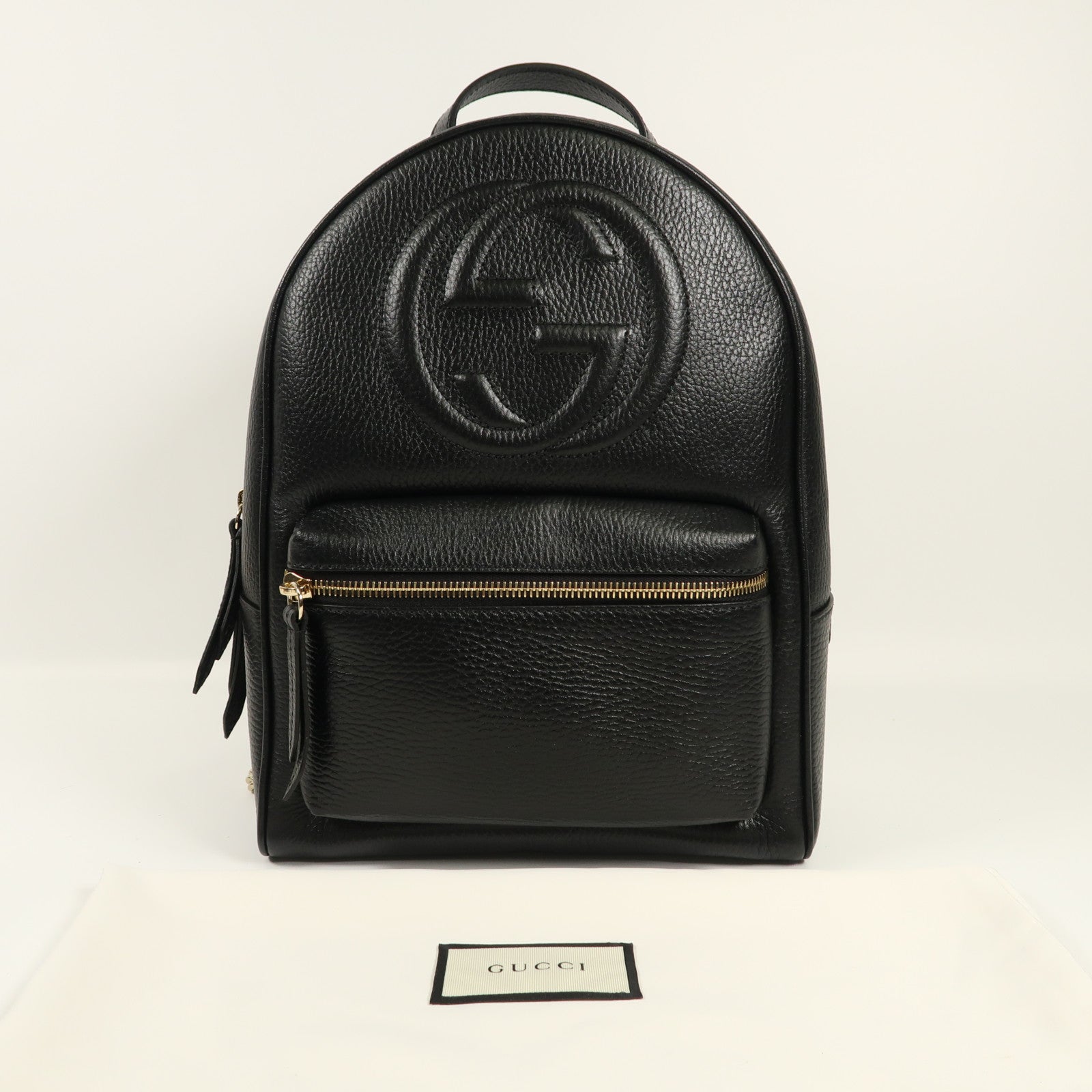 GUCCI 牛皮皮革Back Pack金扣背包
