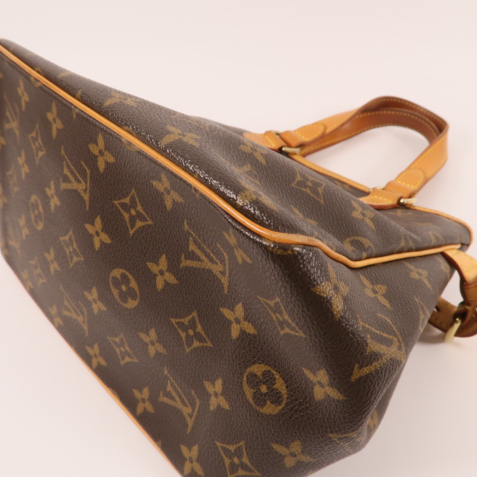 LOUIS VUITTON 【激減優惠】Monogram Batignolles Vertical金扣手挽袋