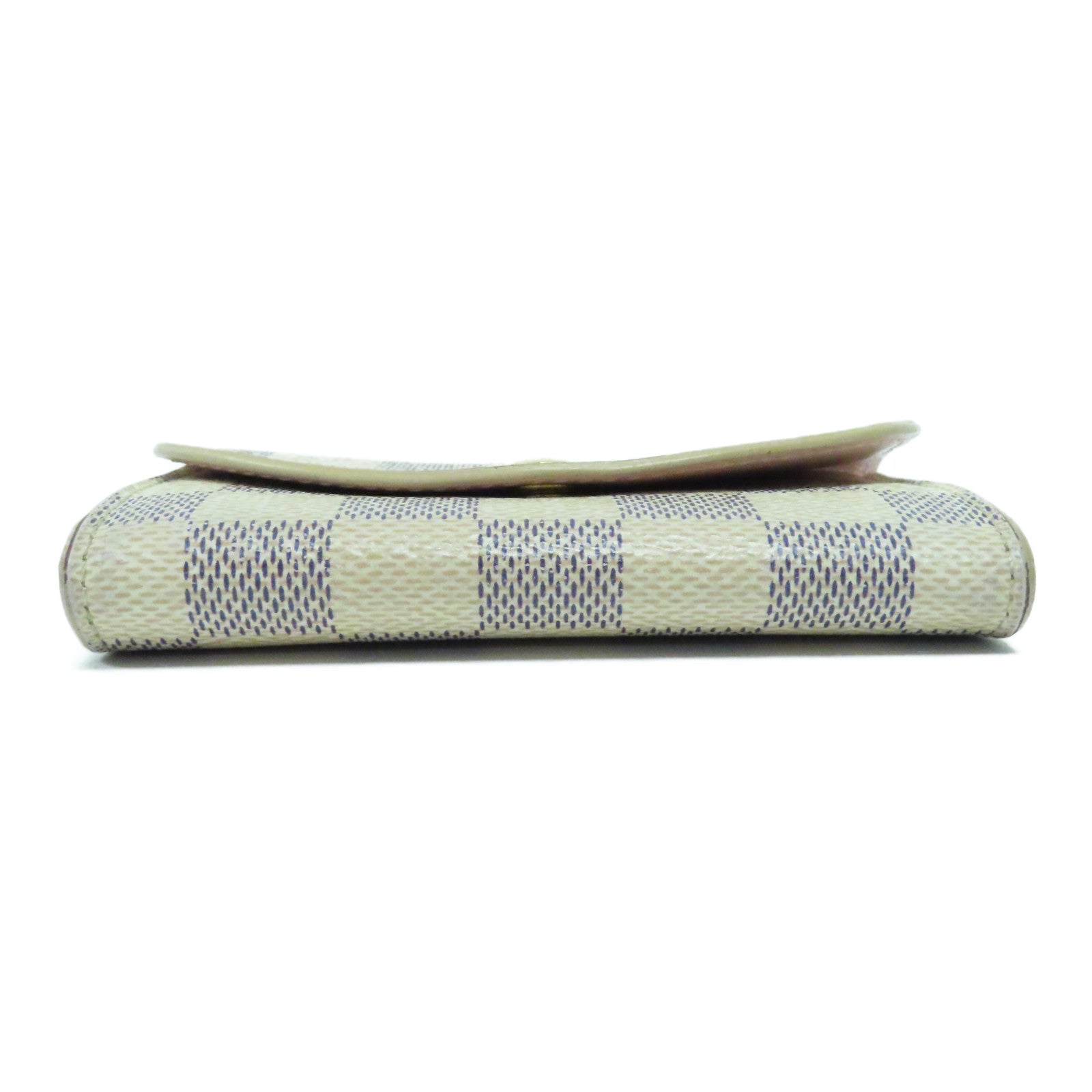 LOUIS VUITTON 【激減優惠】Damier Azur Rosalie Coin Purse金扣零錢包白色/藍色