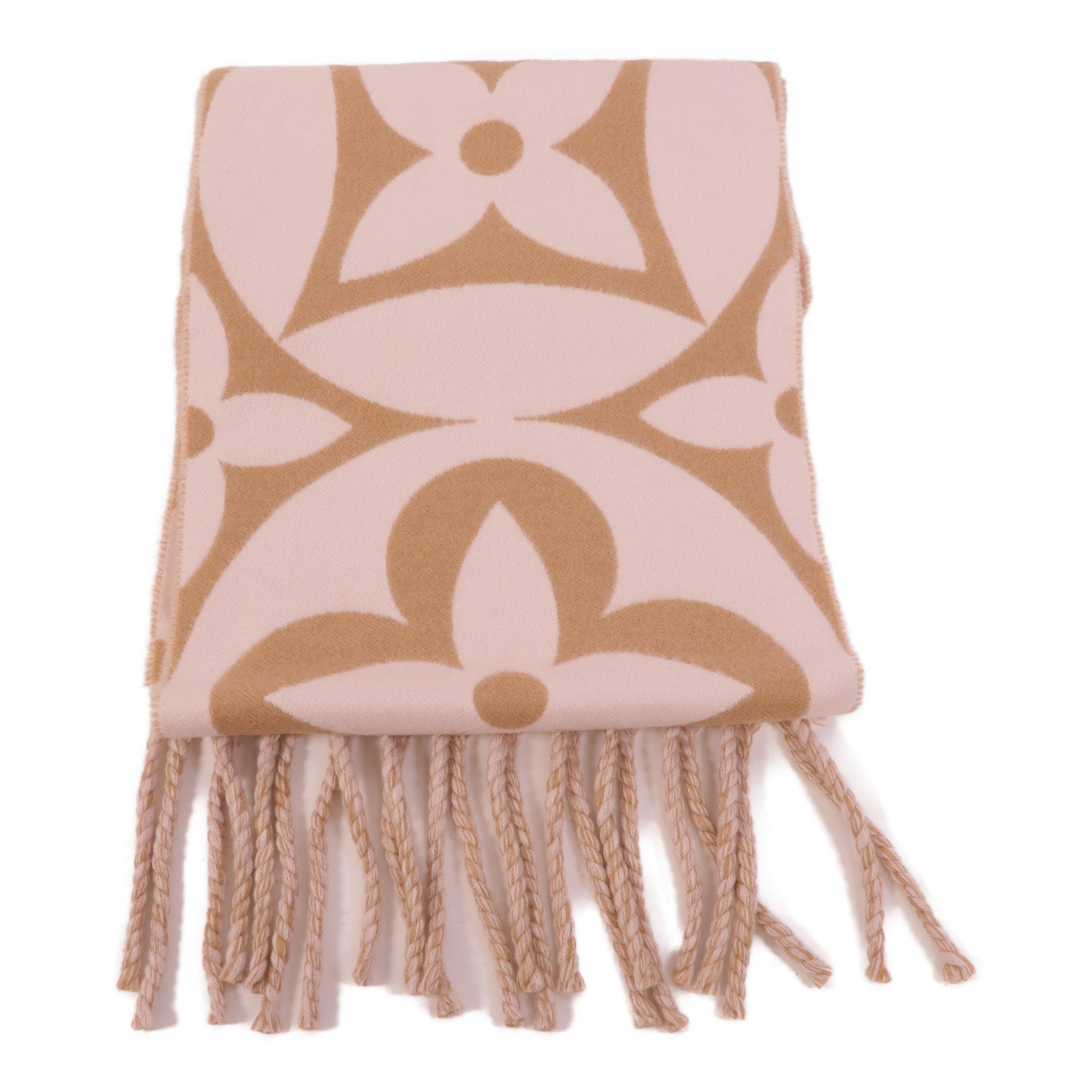 LOUIS VUITTON Cashmere Medailion圍巾