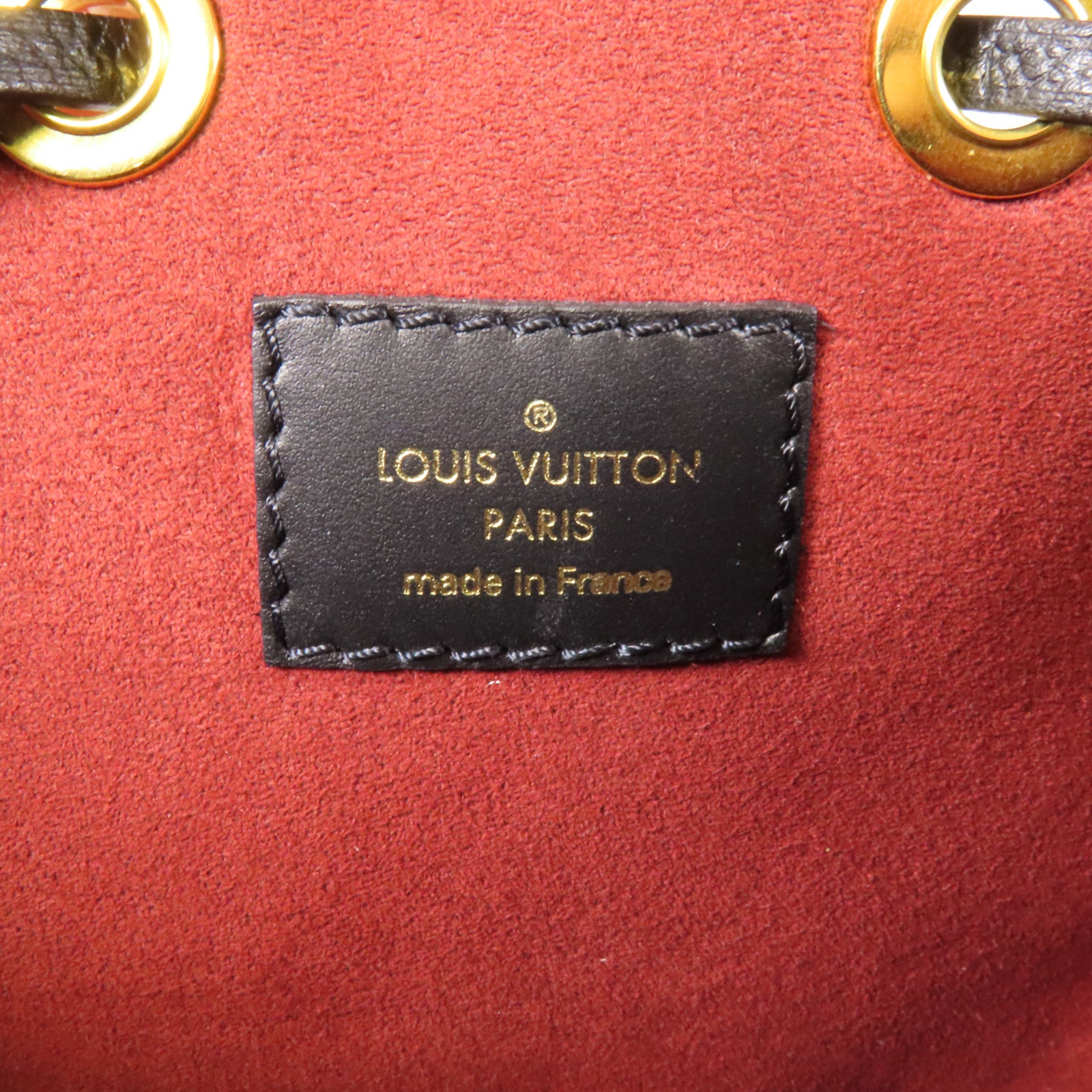 LOUIS VUITTON Monogram Empreinte Bicolor Neo Noe MM金扣手挽肩背兩用袋