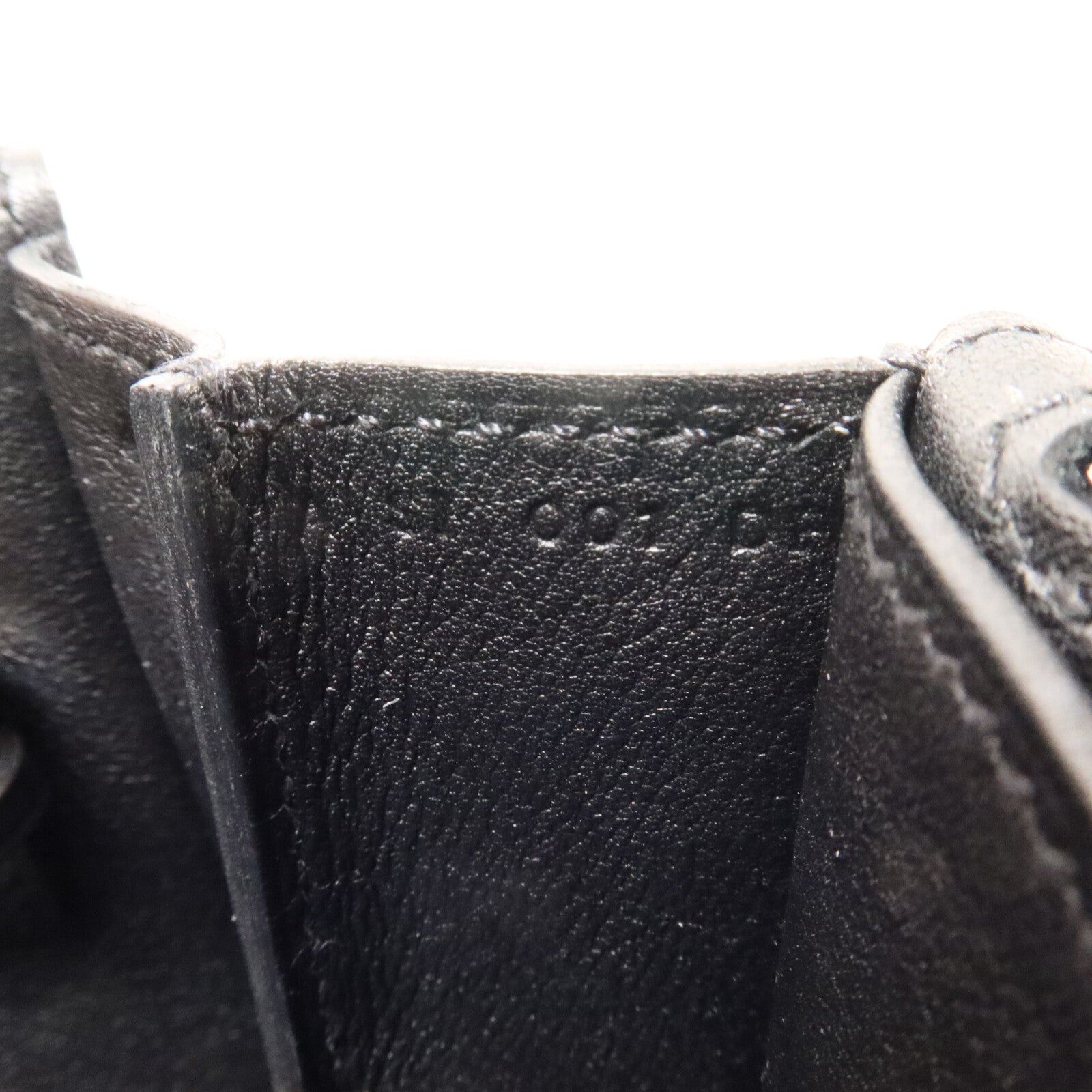 HERMES Swift皮革Mini Halzan手挽肩背兩用袋Noir
