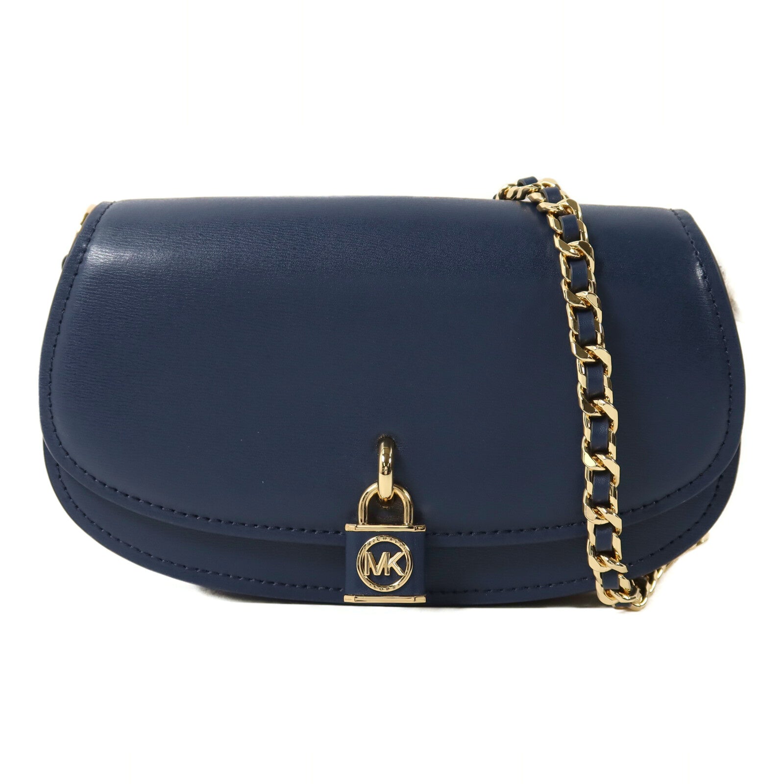 Michael Kors 牛皮皮革Chain Shoulder鏈帶肩背袋