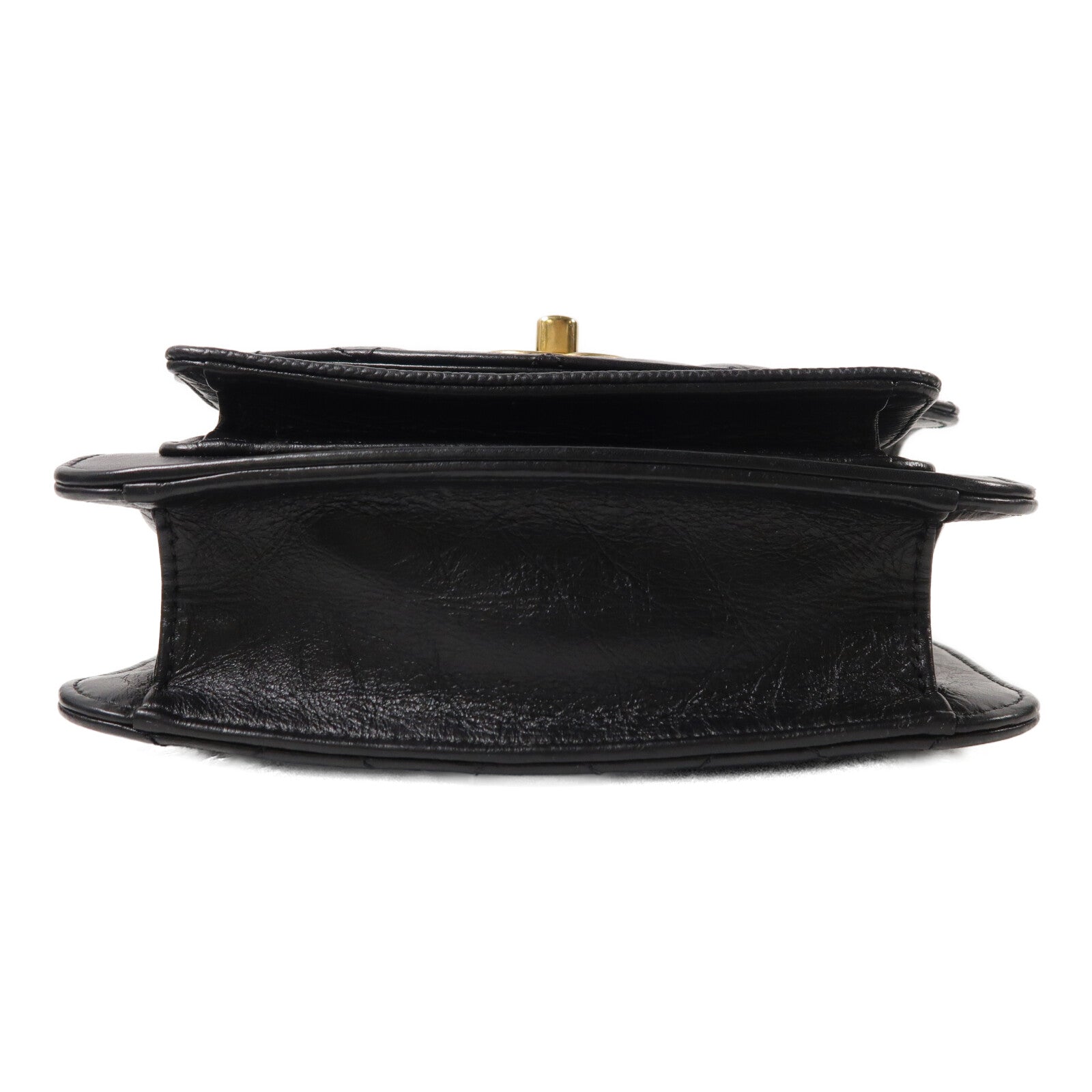 CHANEL 牛皮皮革Chain Handle Flap Bag手挽肩背兩用袋
