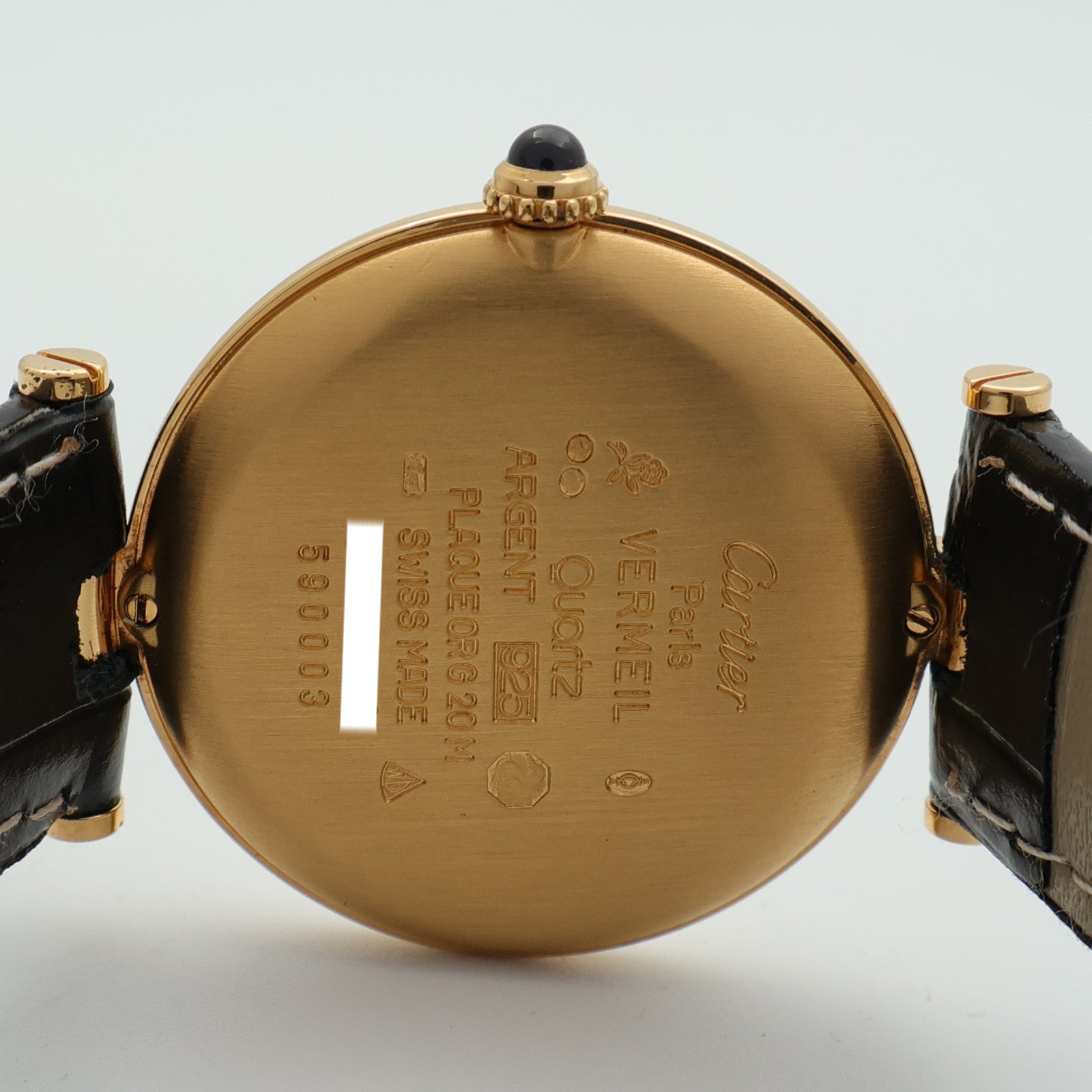 CARTIER Must Vendome LC GM Vermeil 590003