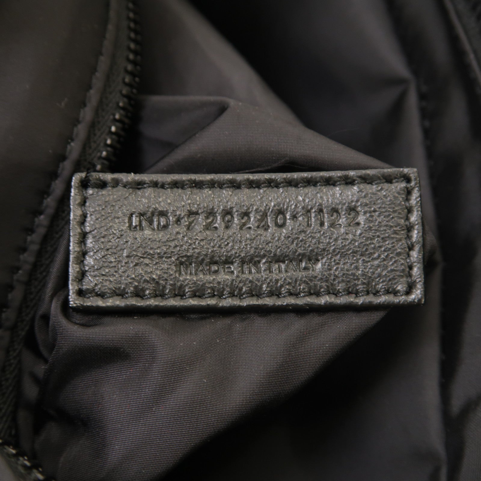 SAINT LAURENT 再生尼龍City New Camera Bag肩背袋黑色
