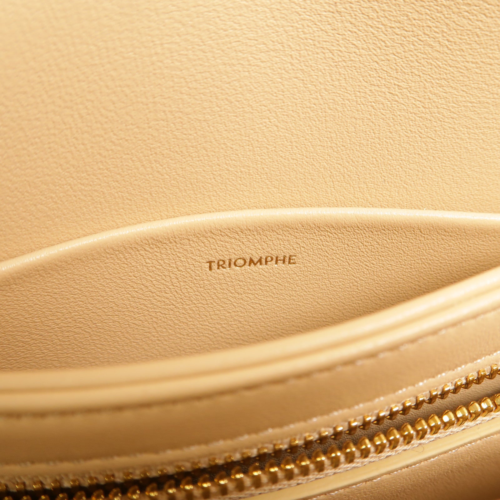 CELINE 牛皮皮革Teen Triomphe肩背袋