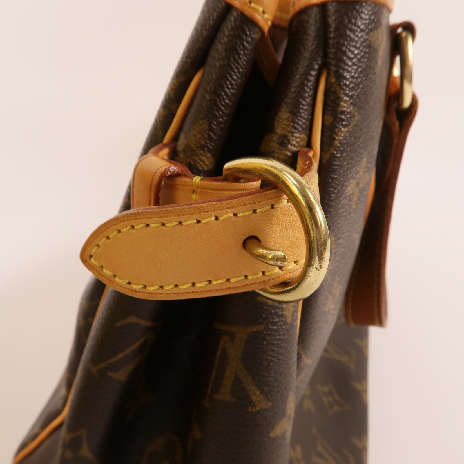 LOUIS VUITTON Monogram Batignolles Vertical金扣手挽袋