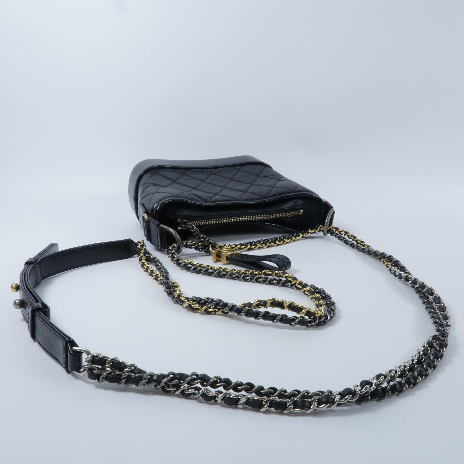 CHANEL 牛皮皮革Gabrielle Small肩背袋