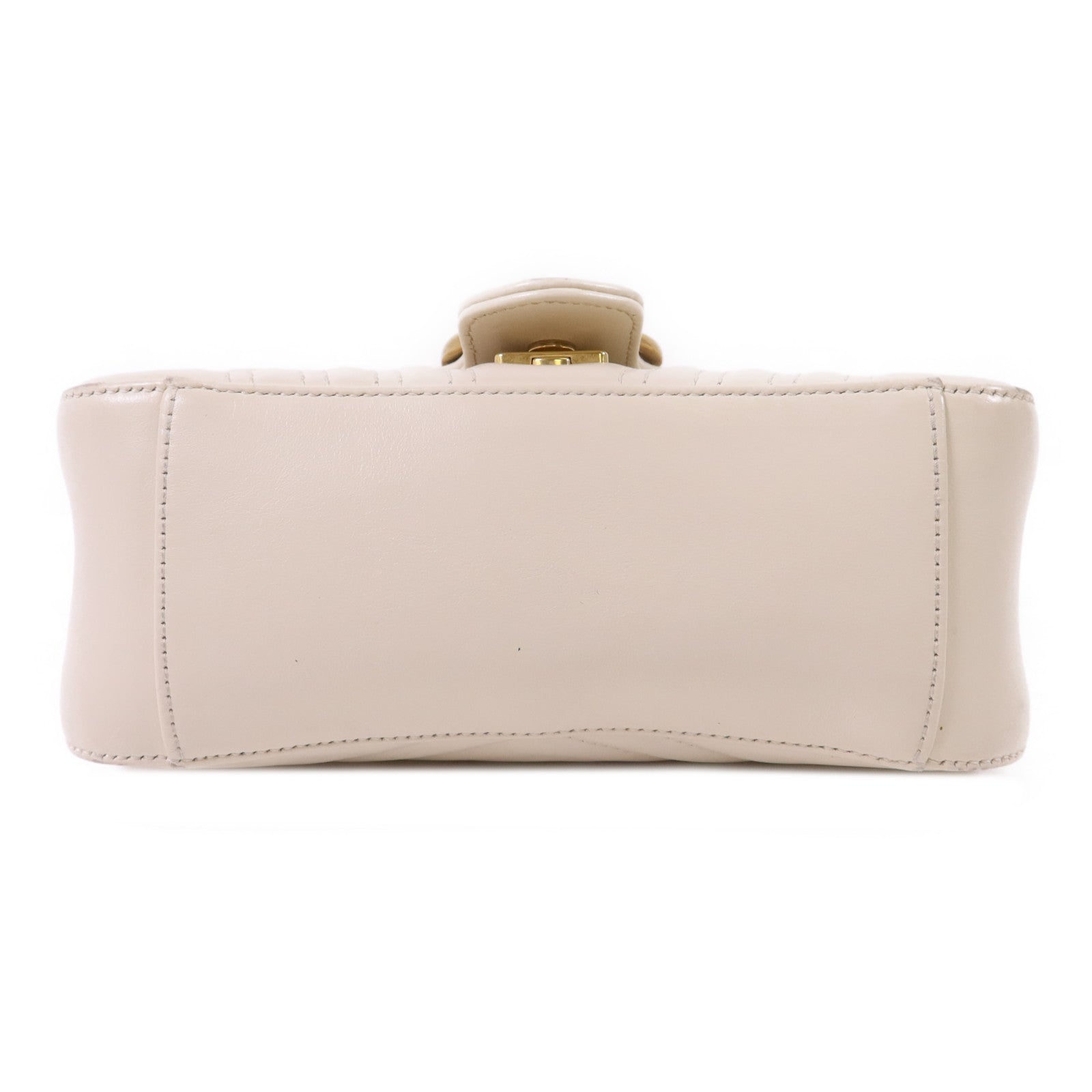 GUCCI 【激減優惠】牛皮皮革GG Marmont 2 Way Shoulder Bag金扣手挽肩背兩用袋