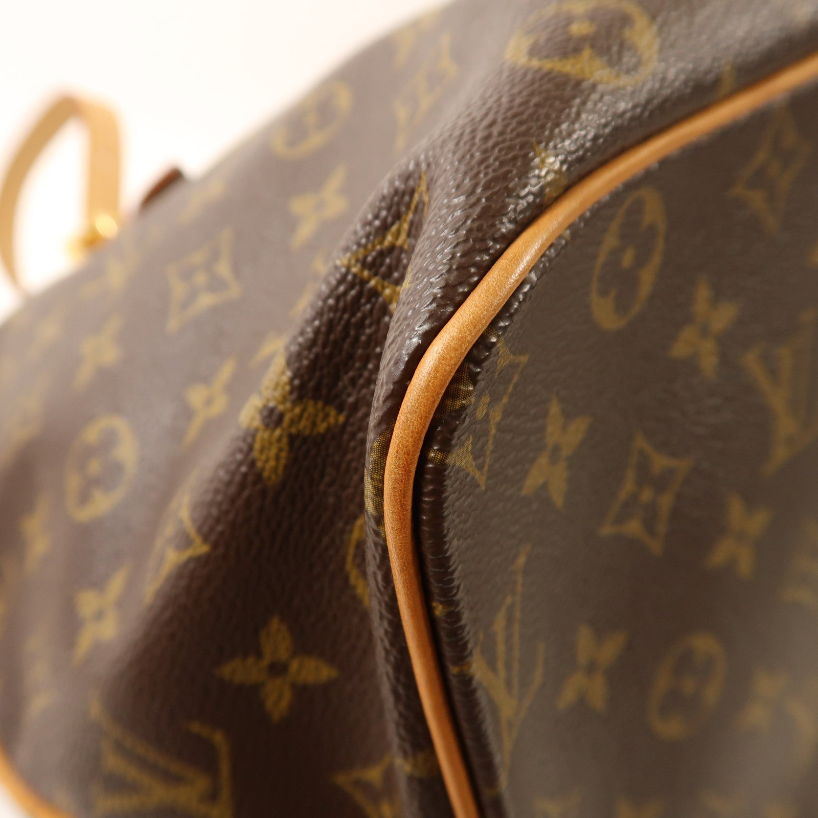 LOUIS VUITTON Monogram Palermo GM金扣手挽肩背兩用袋棕色