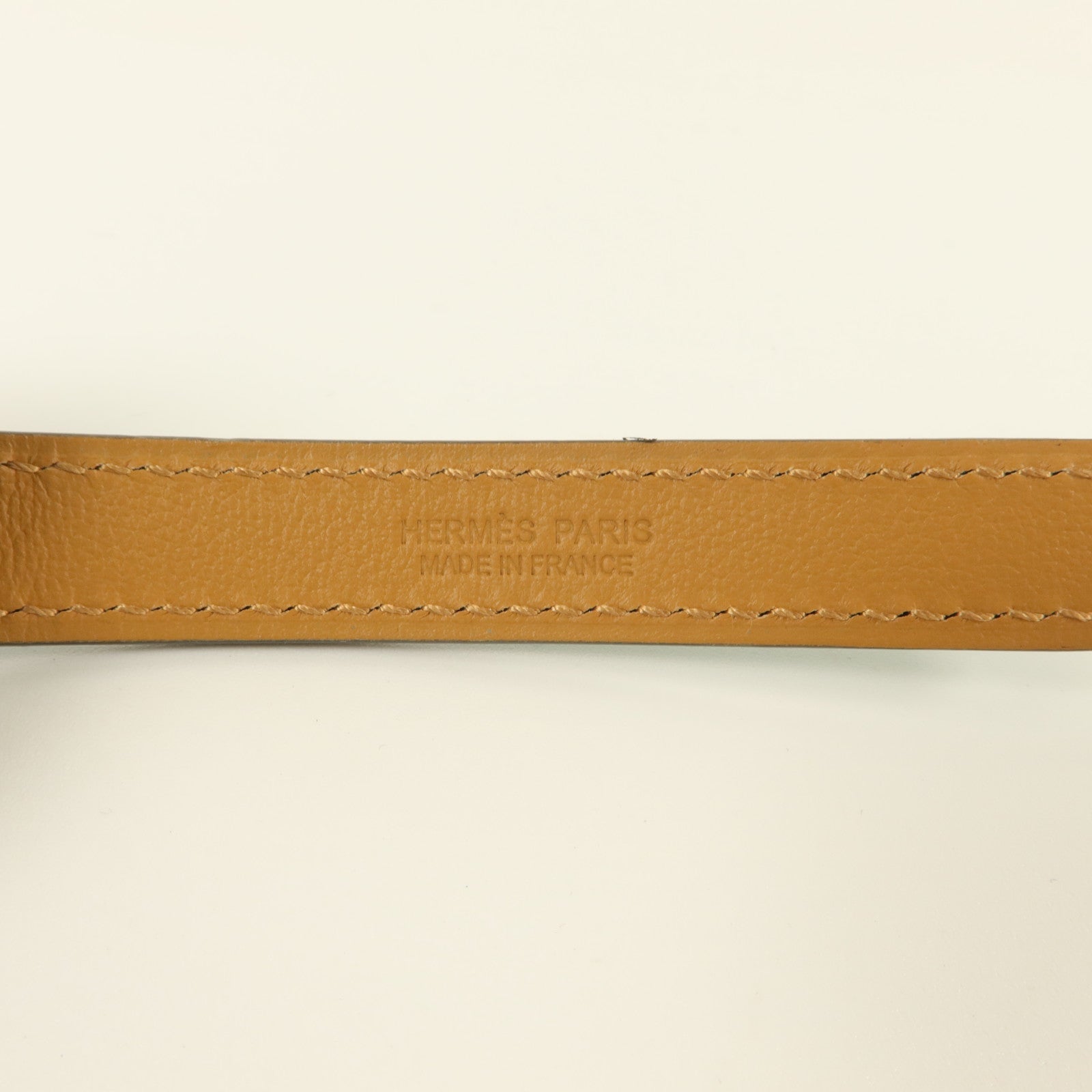 HERMES Epsom皮革Pop H15 Belt 75cm皮帶Vert Jade