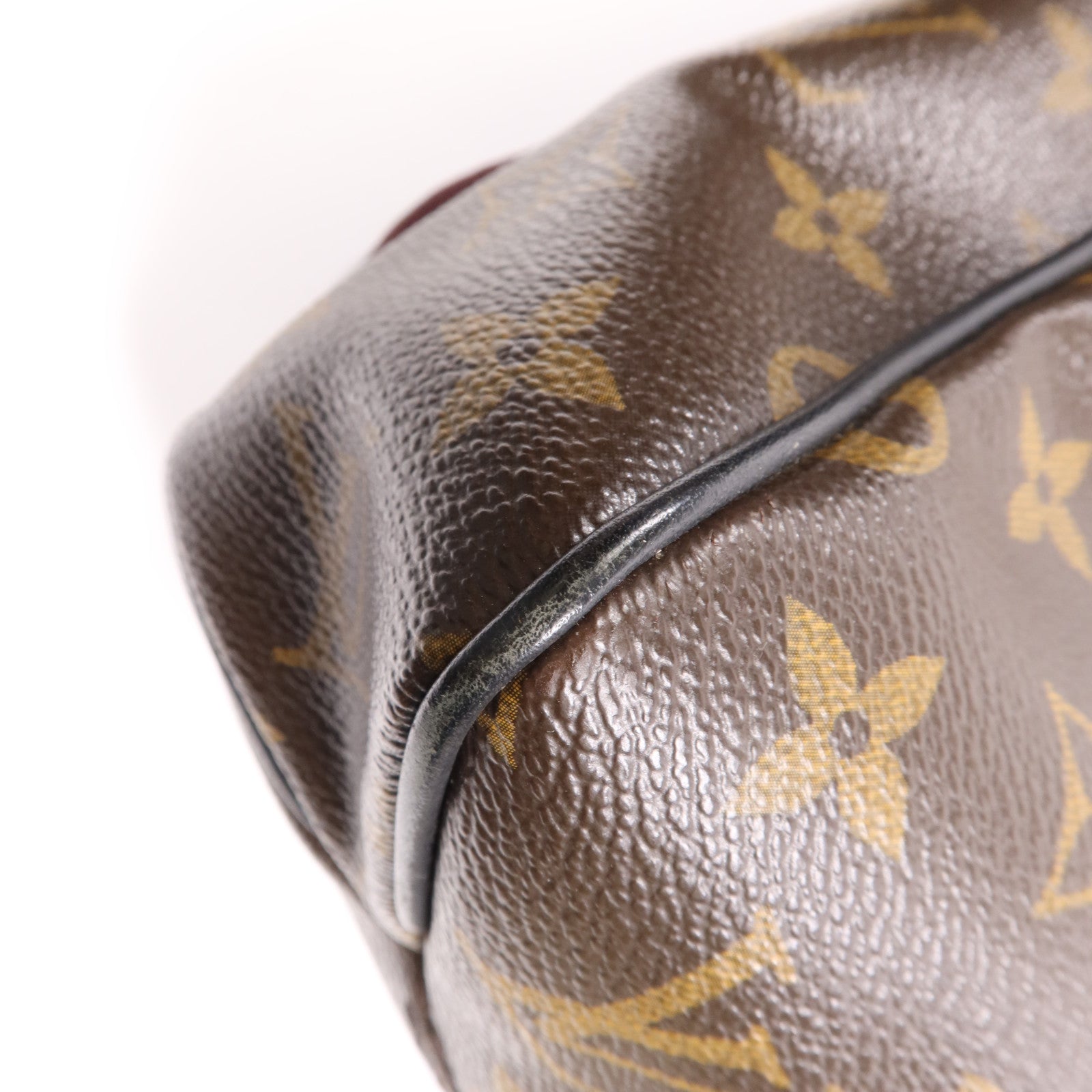 LOUIS VUITTON Monogram Macassar Distrist MM銀扣肩背袋