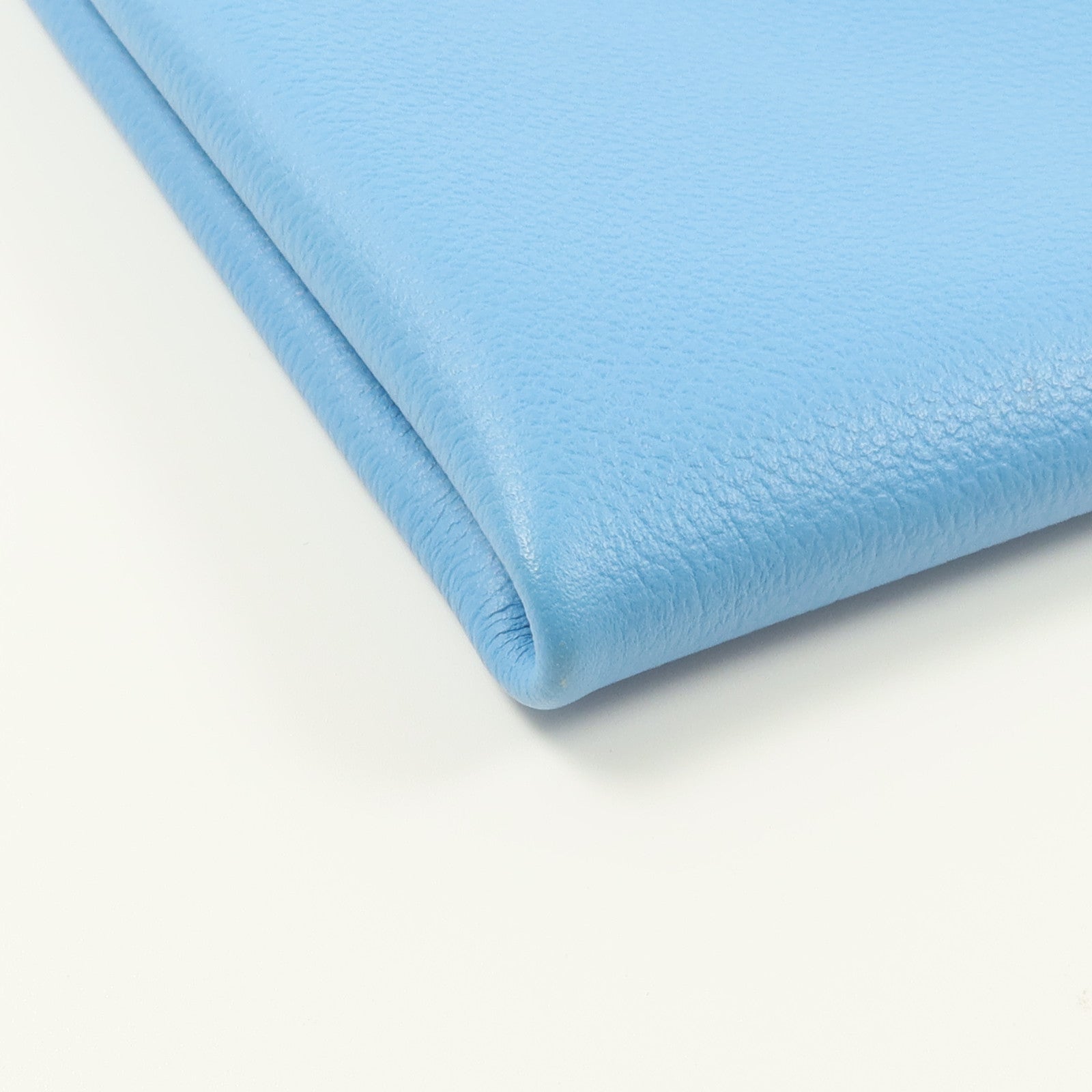 HERMES Evercolor皮革Atout 20 Pouch手拿包Bleu du Nord/Braise