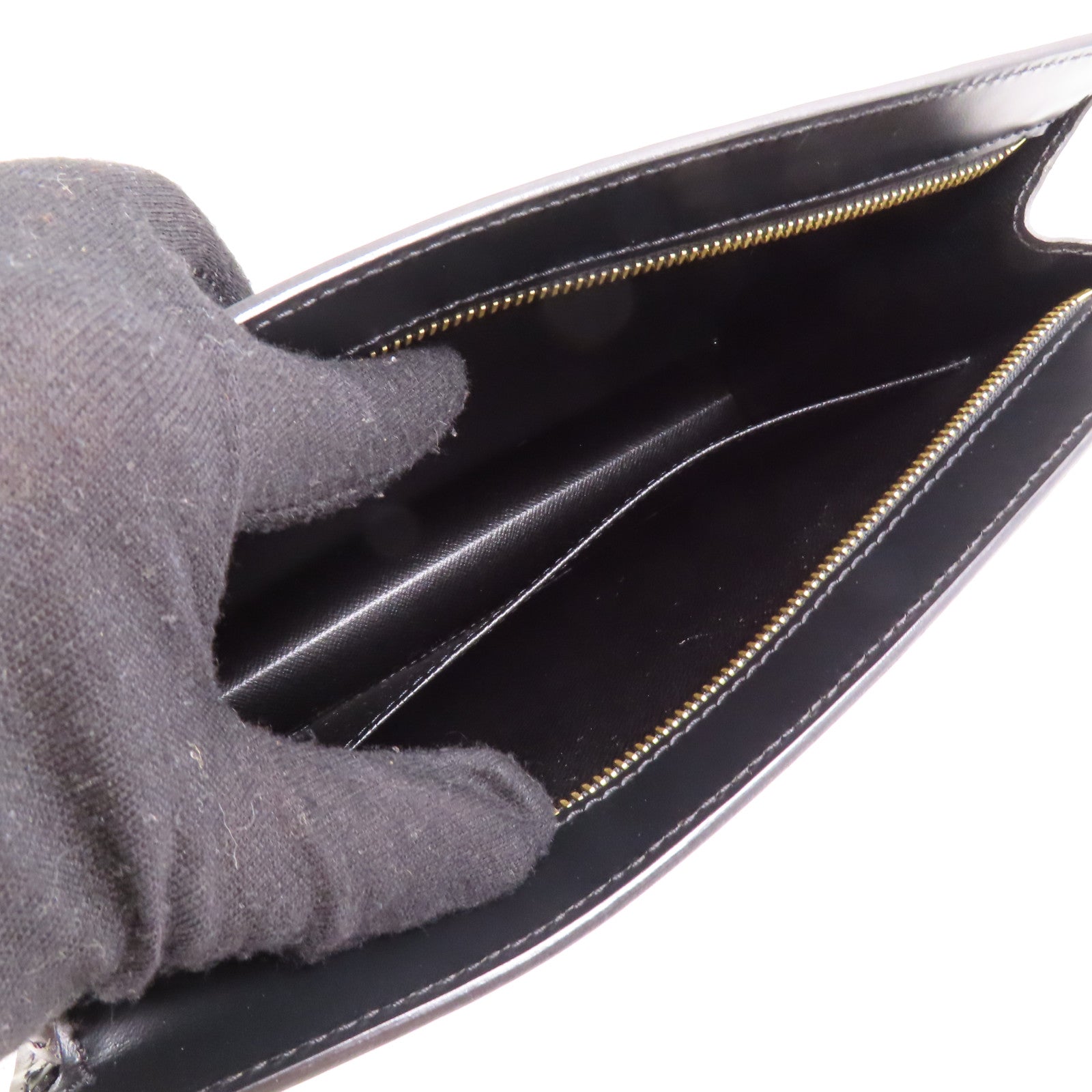 LOUIS VUITTON Epi Pochette Homme Clutch金扣手拿包